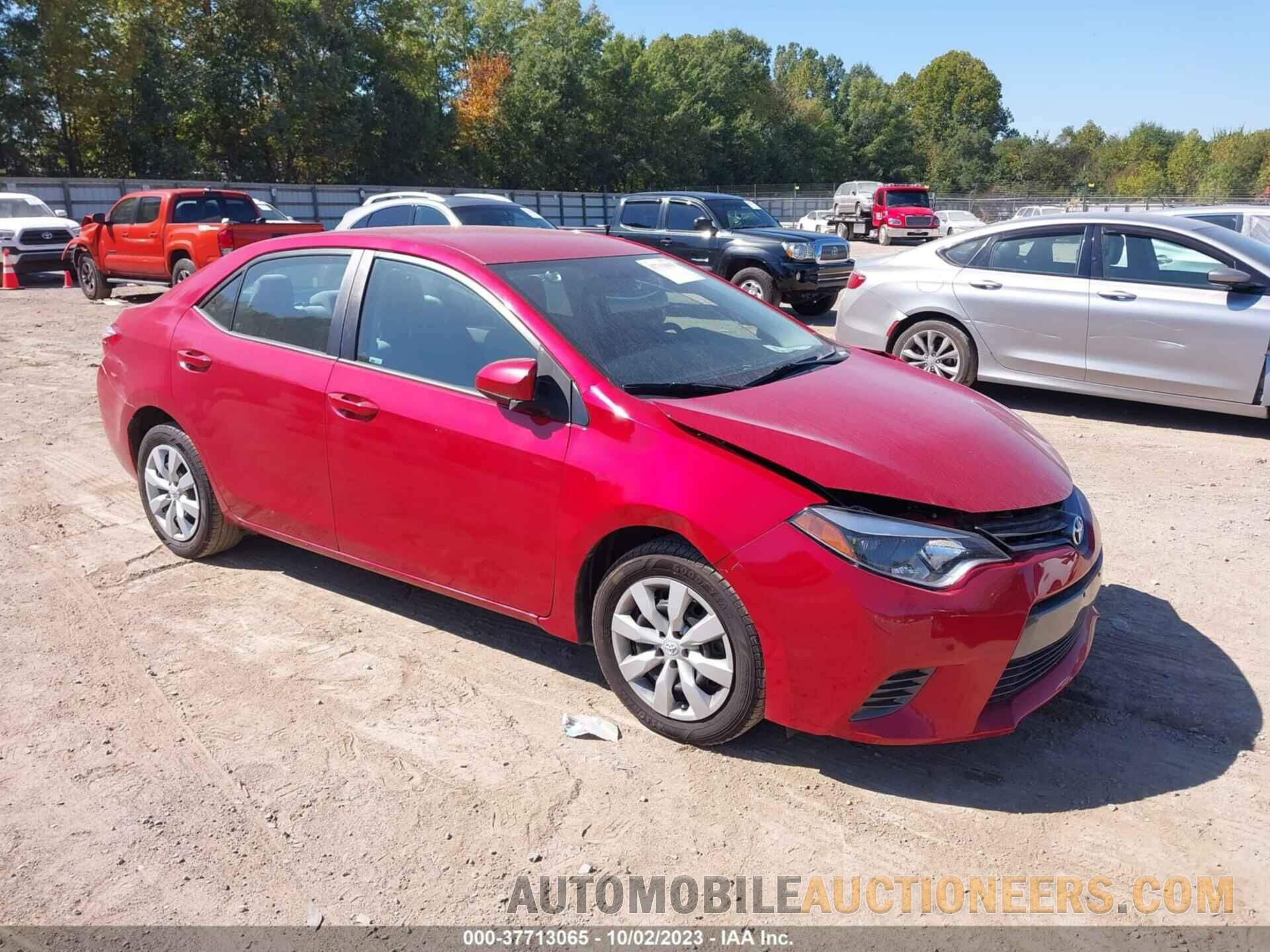 2T1BURHE4FC292929 TOYOTA COROLLA 2015