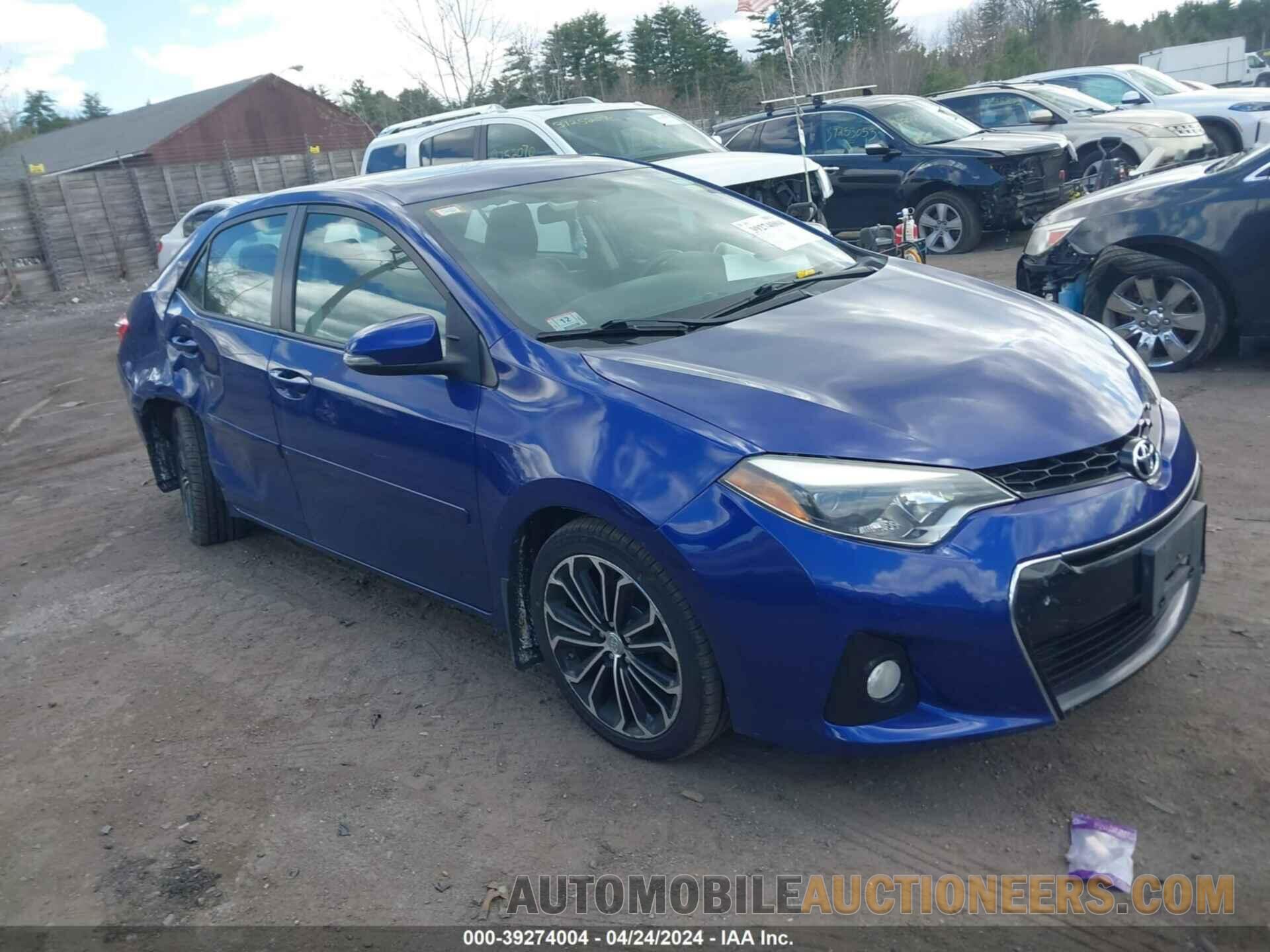 2T1BURHE4FC303749 TOYOTA COROLLA 2015