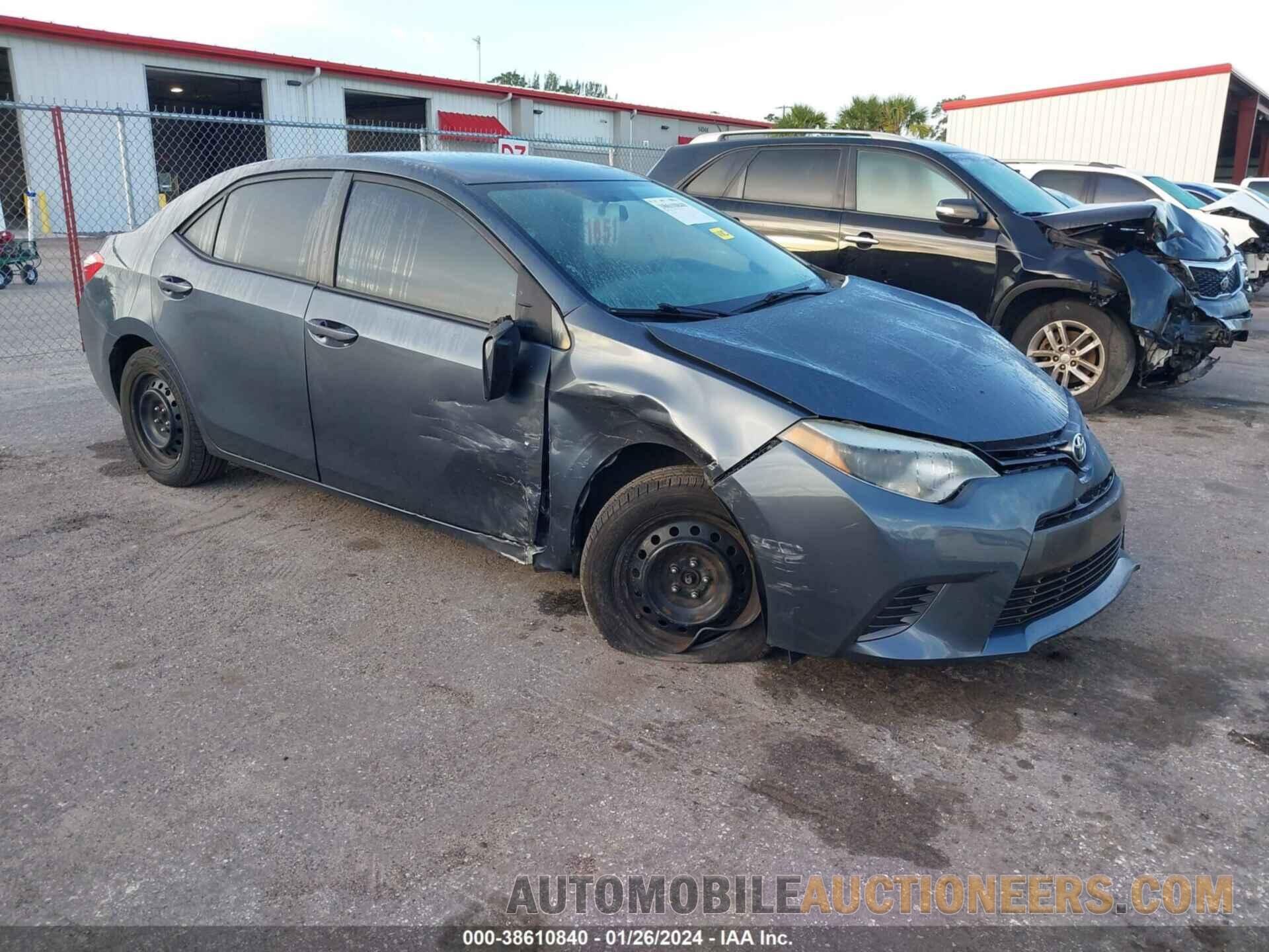 2T1BURHE4FC307414 TOYOTA COROLLA 2015