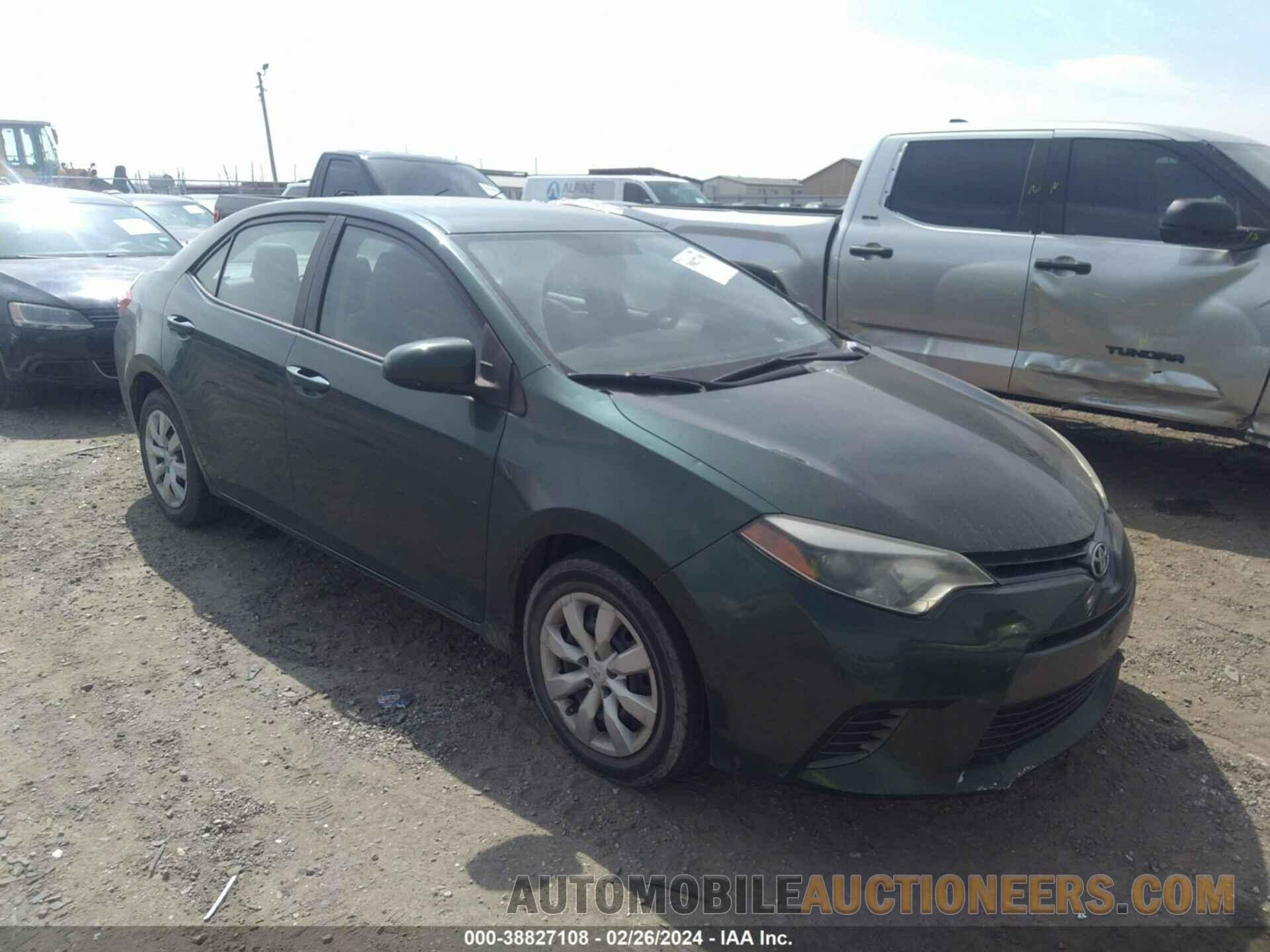 2T1BURHE4FC314296 TOYOTA COROLLA 2015