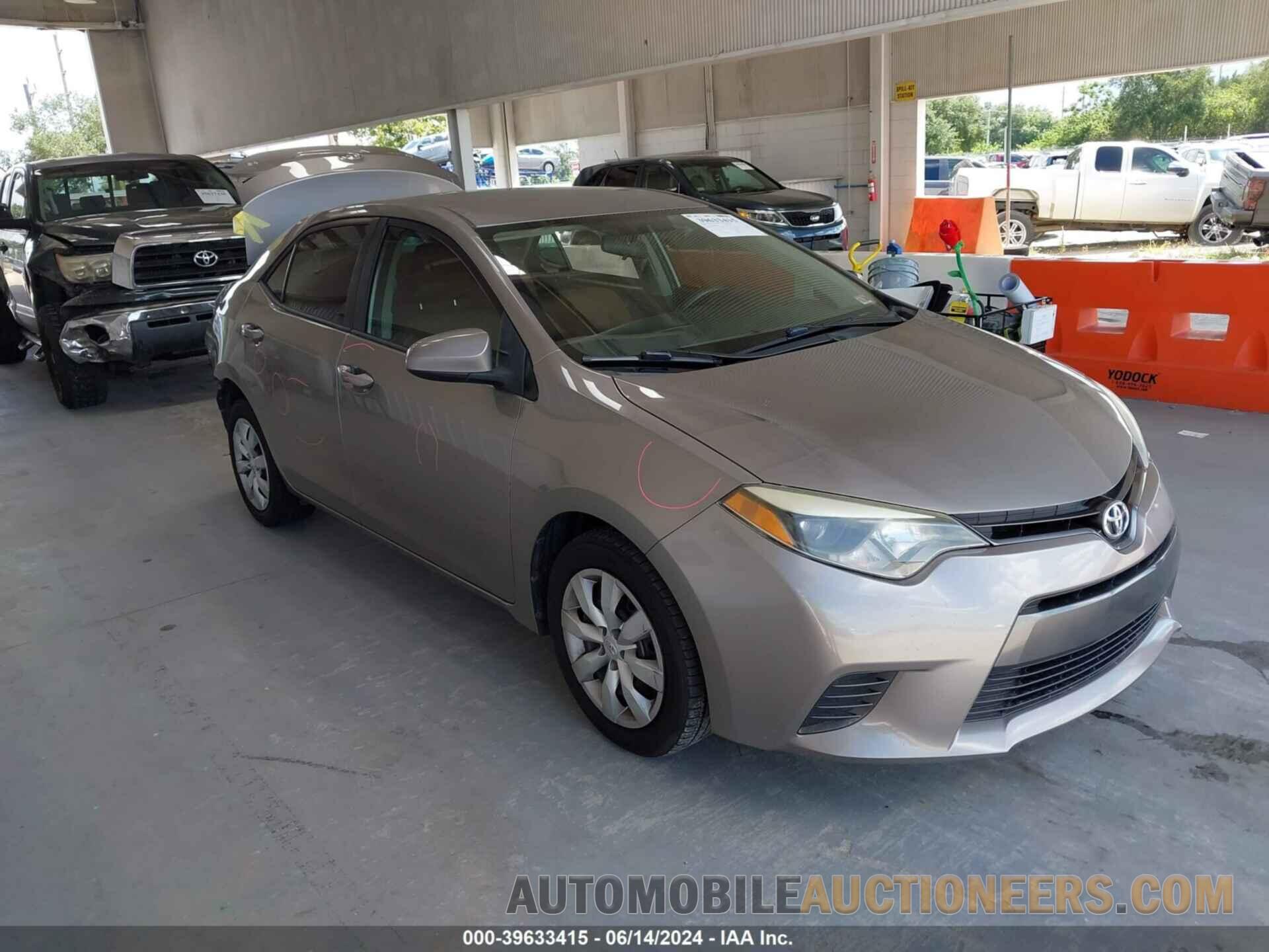 2T1BURHE4FC315366 TOYOTA COROLLA 2015