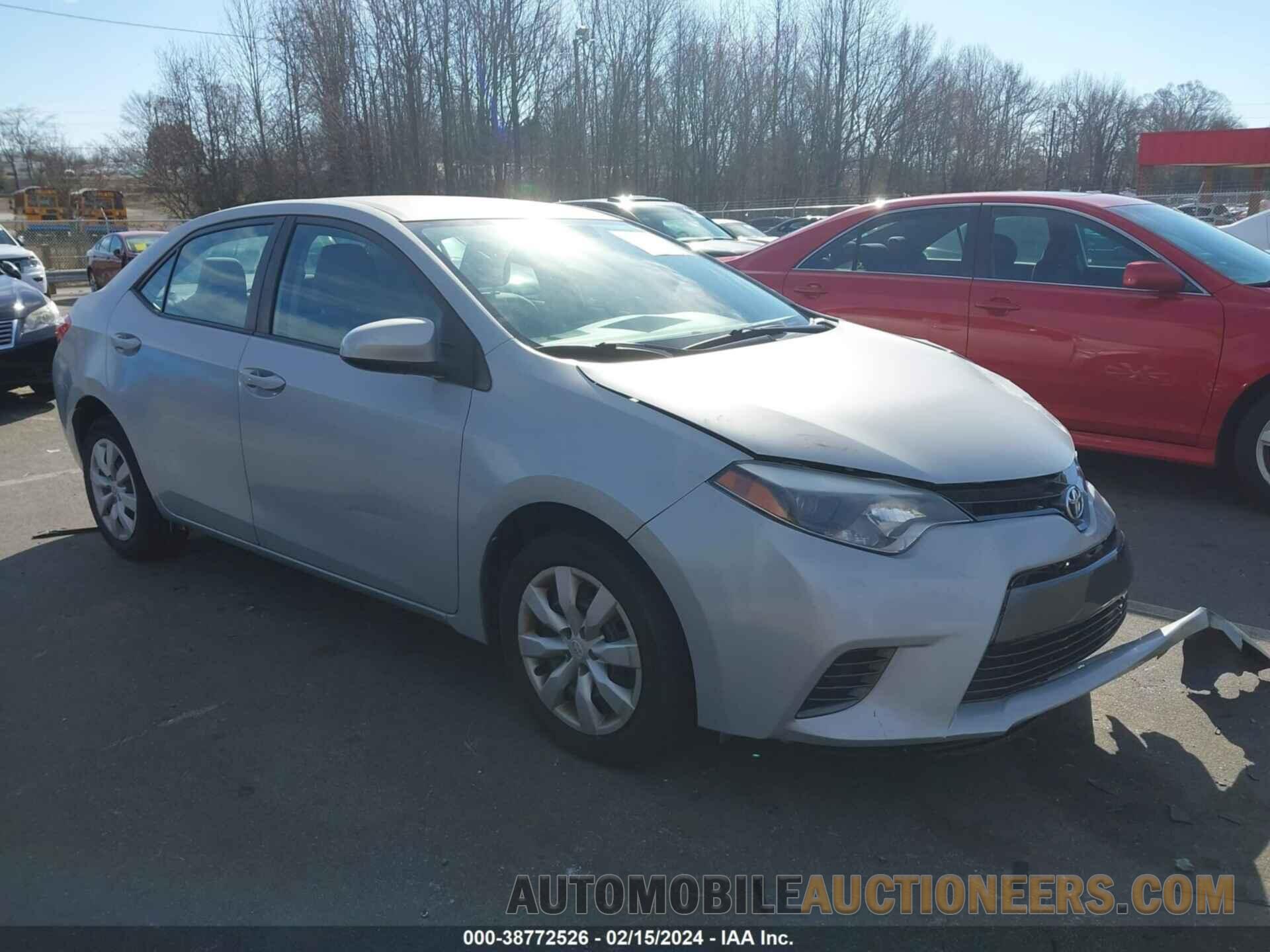 2T1BURHE4FC317487 TOYOTA COROLLA 2015