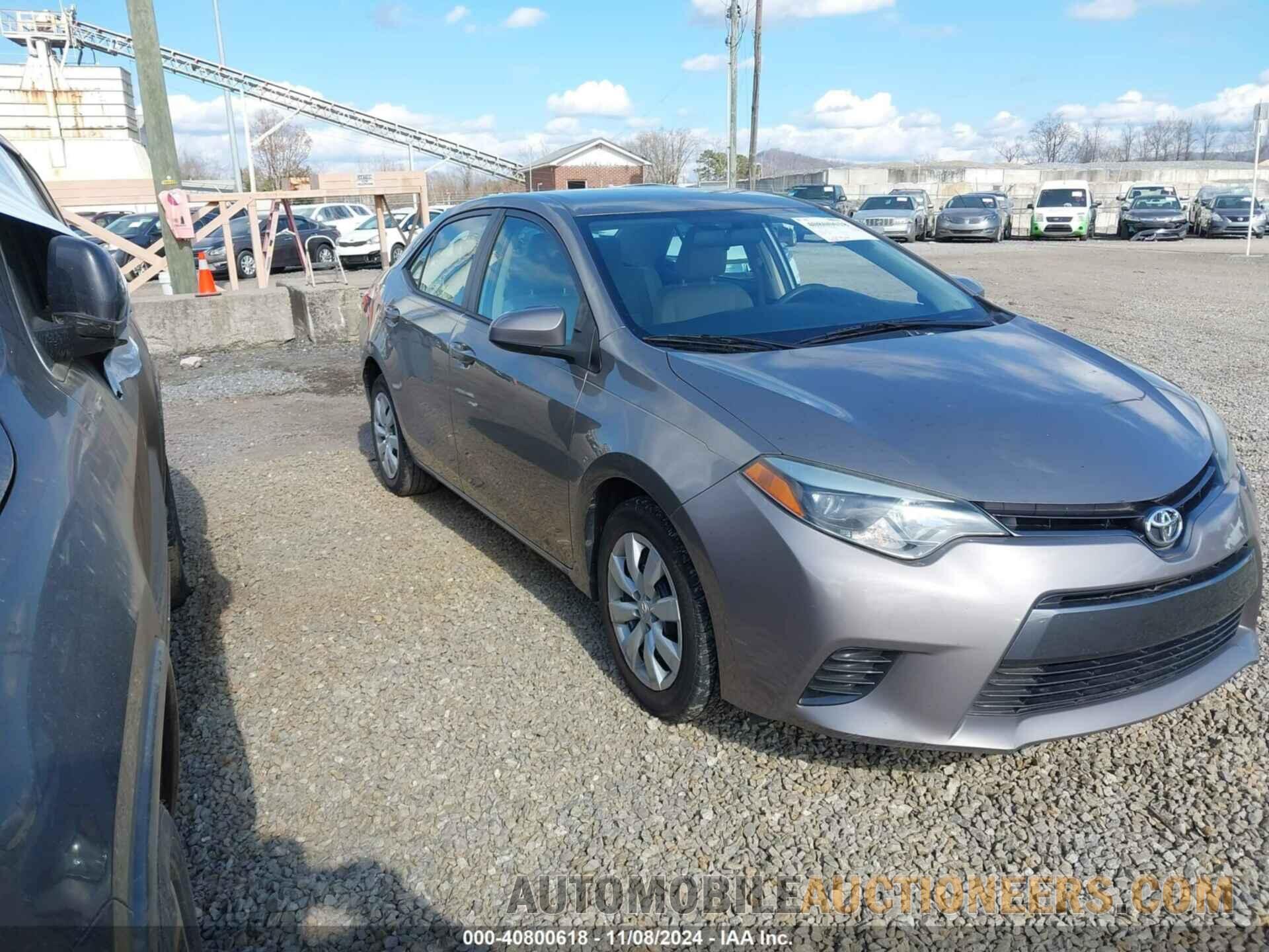 2T1BURHE4FC324973 TOYOTA COROLLA 2015