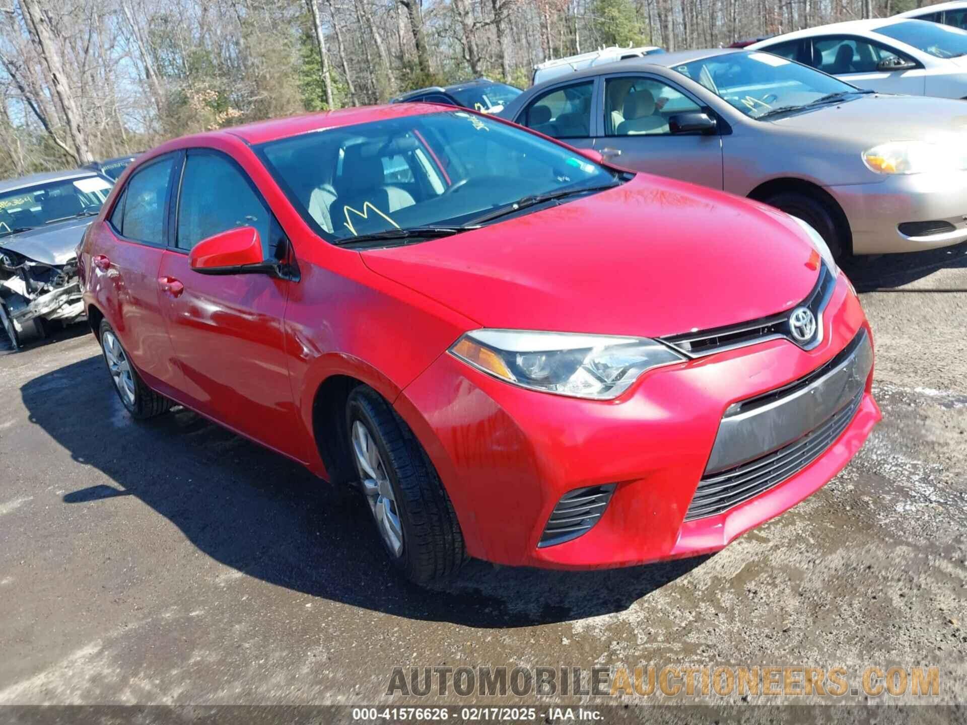 2T1BURHE4FC326805 TOYOTA COROLLA 2015