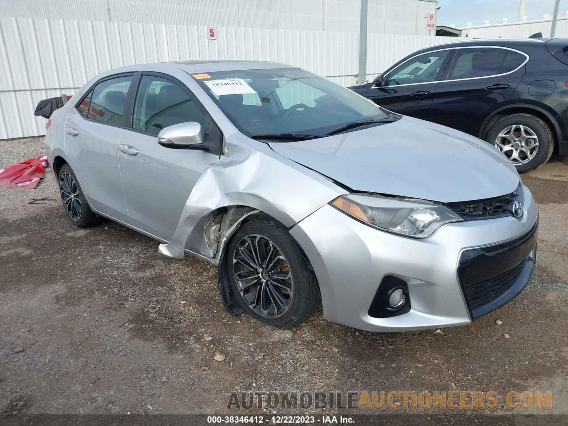 2T1BURHE4FC336637 TOYOTA COROLLA 2015