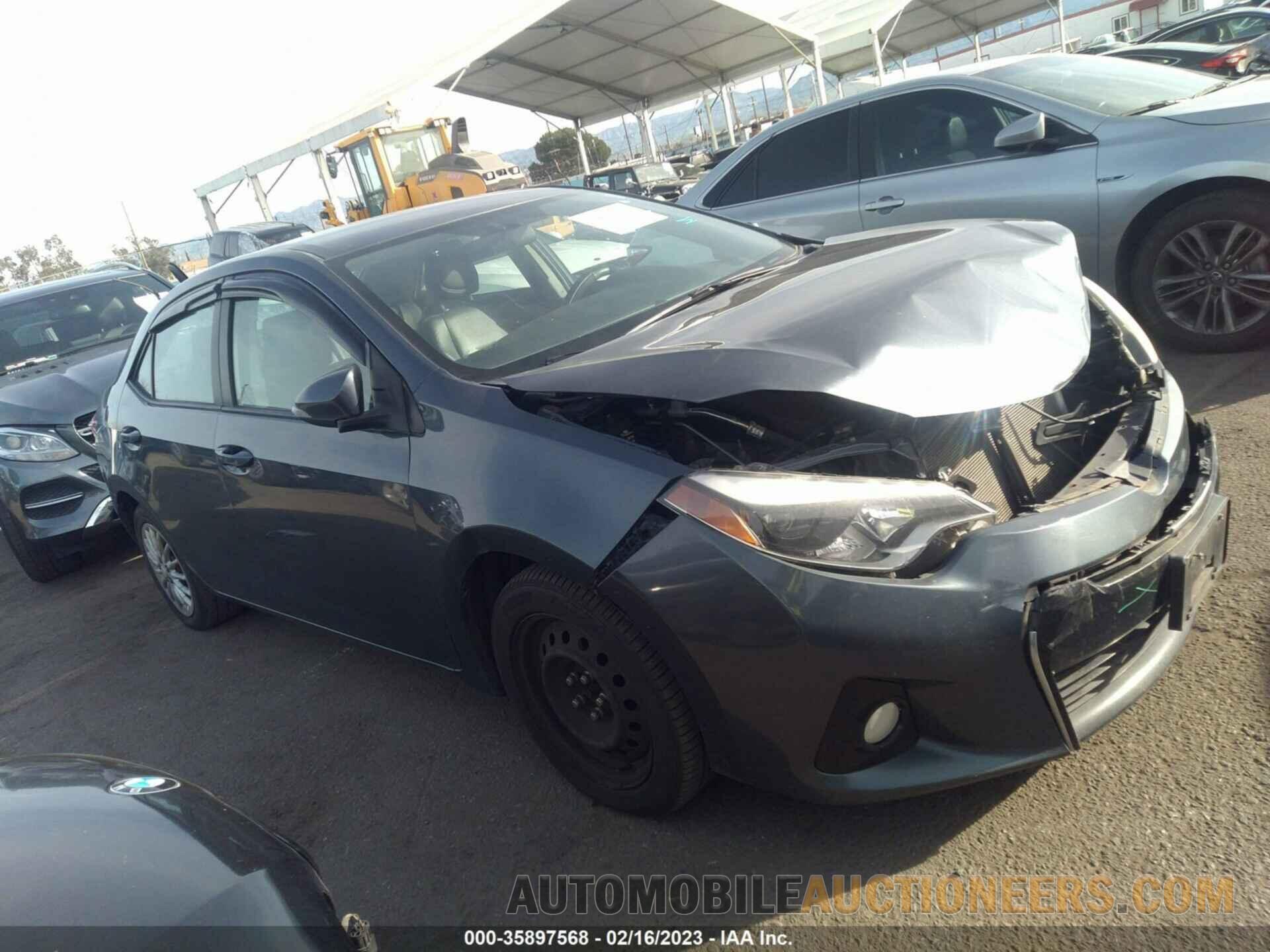 2T1BURHE4FC344687 TOYOTA COROLLA 2015