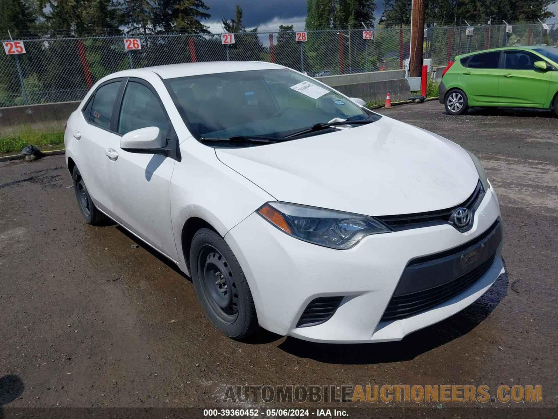 2T1BURHE4FC369783 TOYOTA COROLLA 2015