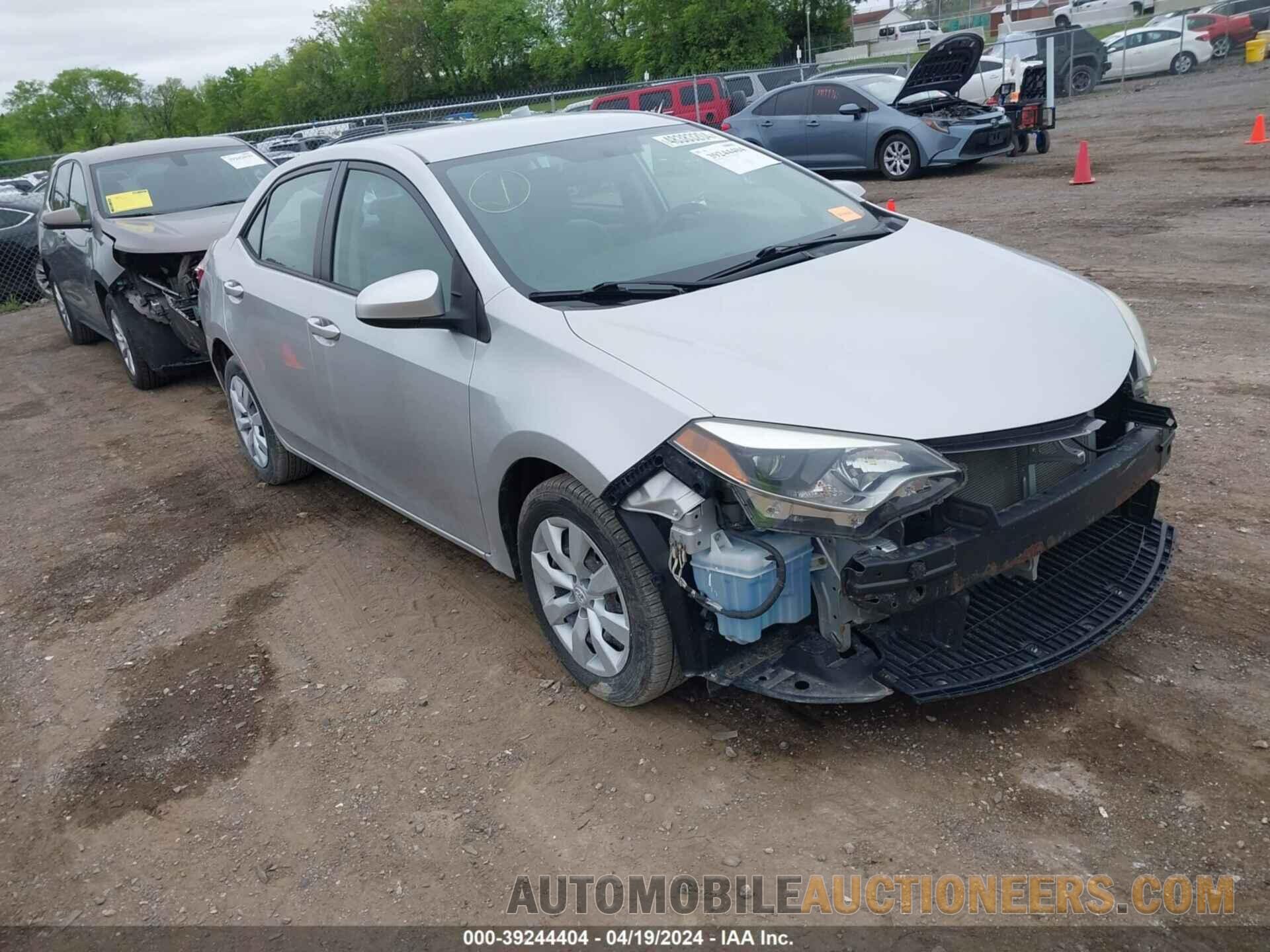 2T1BURHE4FC371467 TOYOTA COROLLA 2015