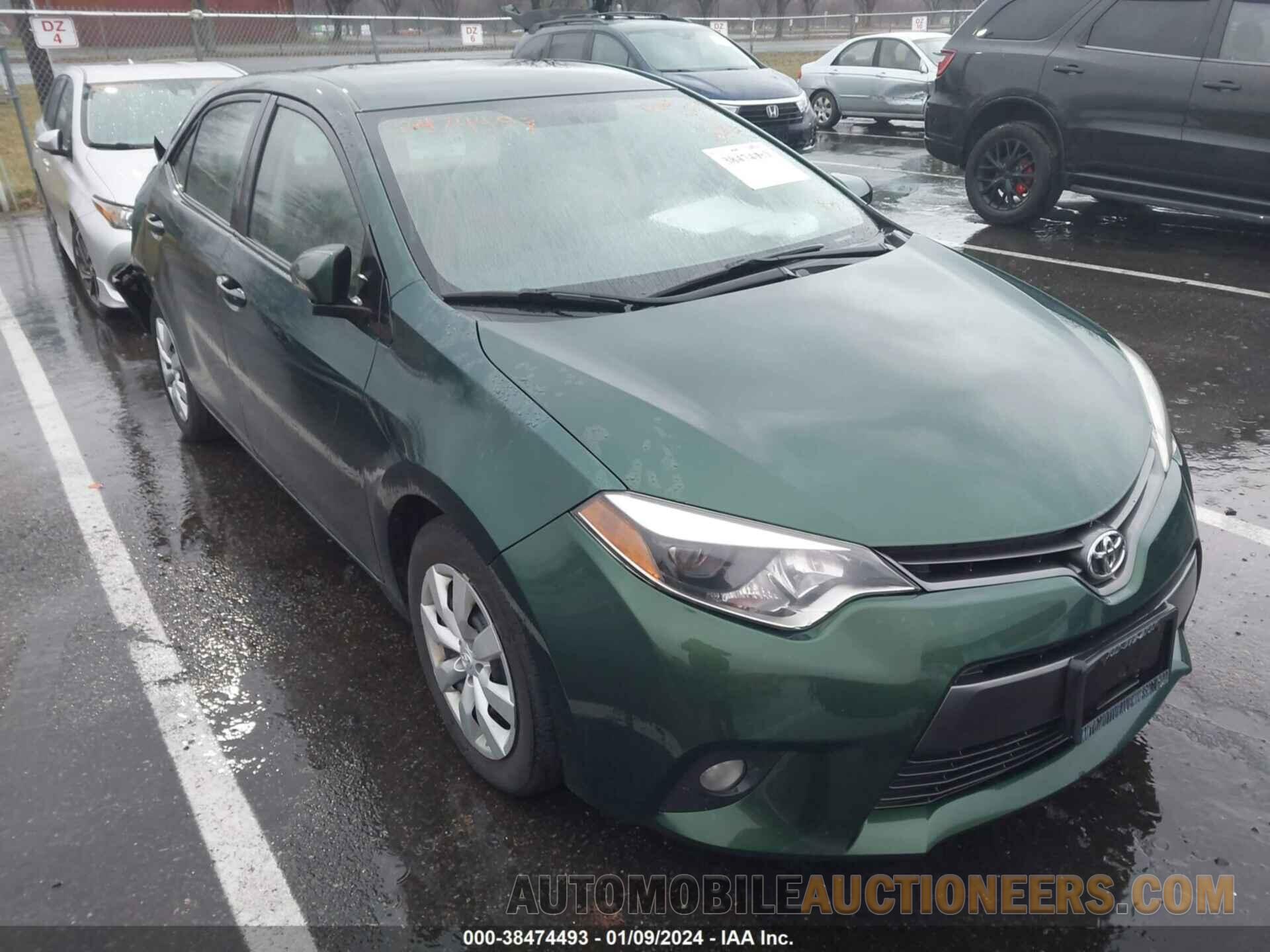 2T1BURHE4FC374207 TOYOTA COROLLA 2015