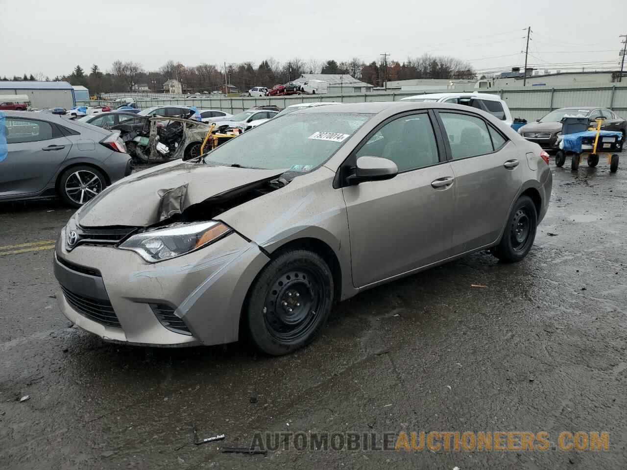 2T1BURHE4FC375289 TOYOTA COROLLA 2015