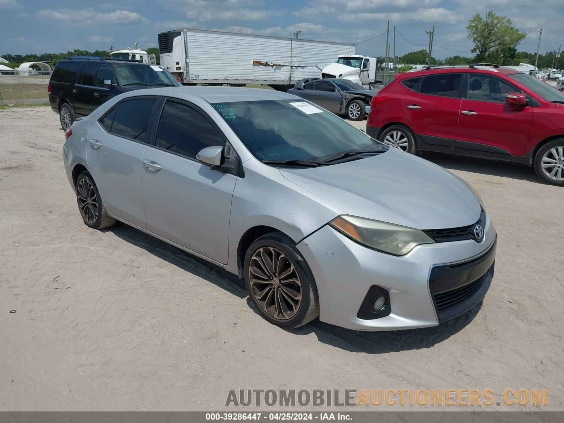 2T1BURHE4FC379391 TOYOTA COROLLA 2015