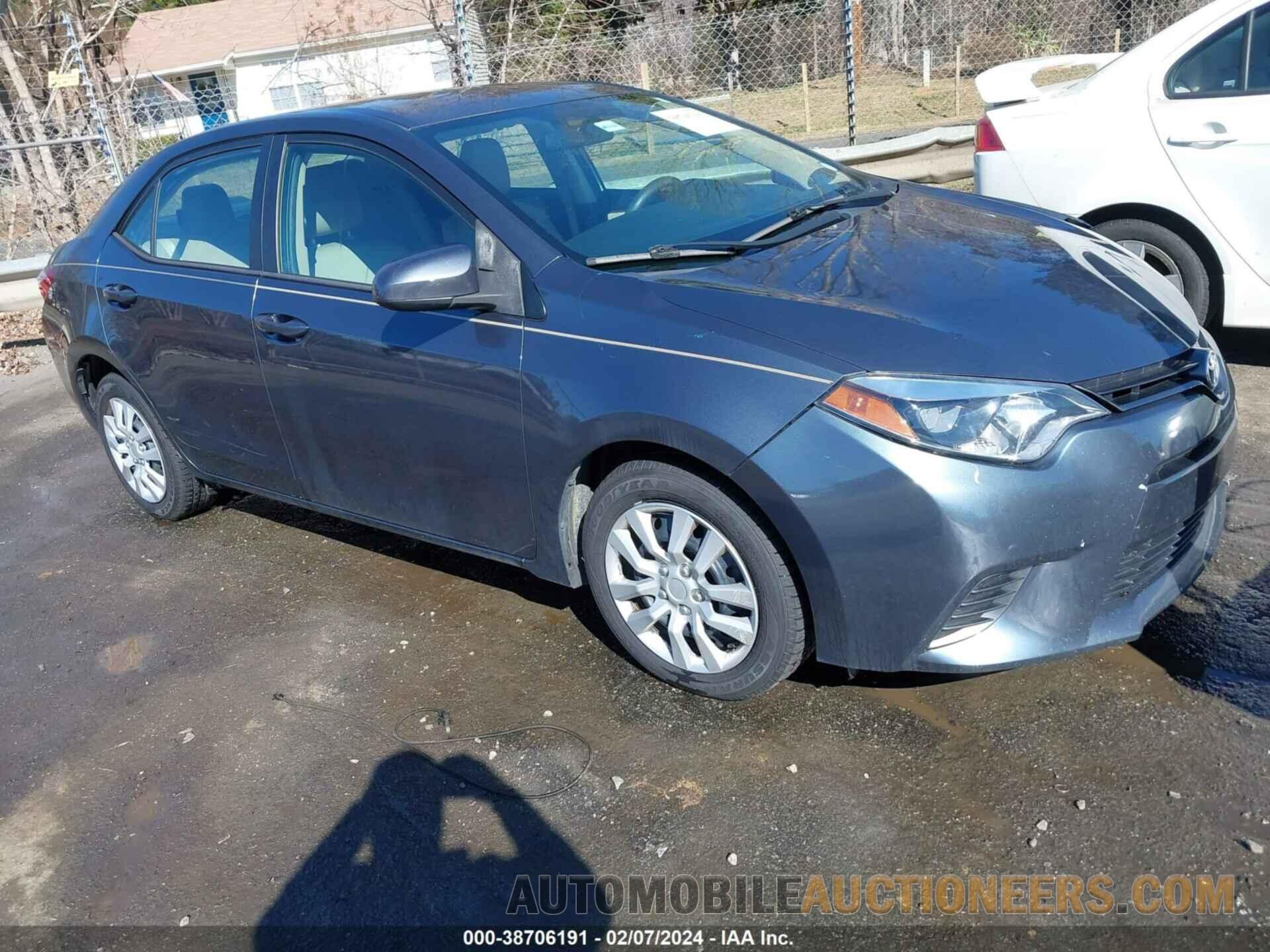 2T1BURHE4FC384526 TOYOTA COROLLA 2015