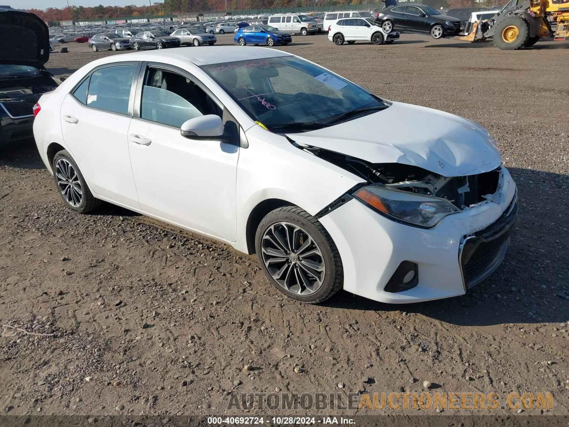 2T1BURHE4FC384851 TOYOTA COROLLA 2015