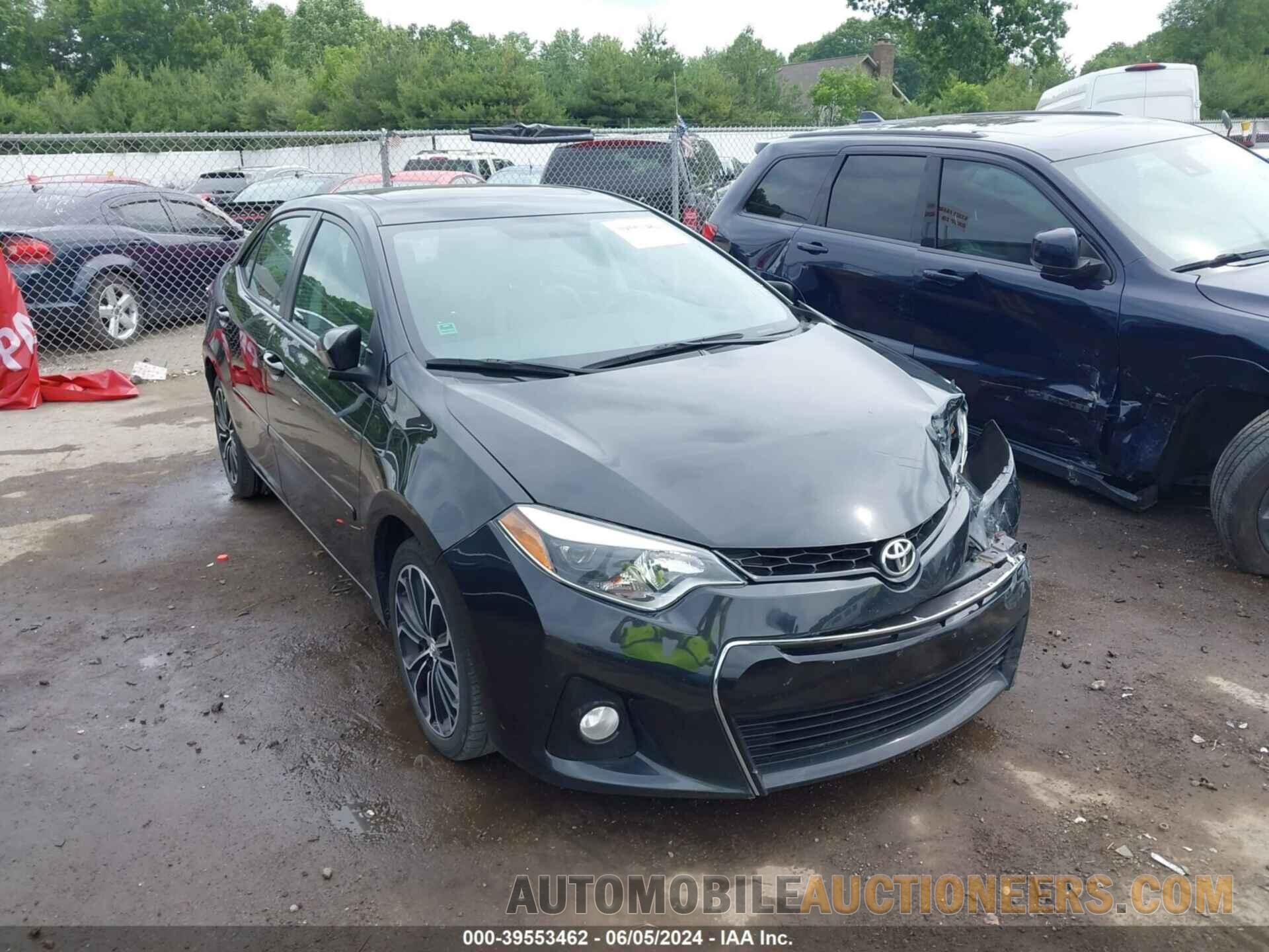 2T1BURHE4FC392187 TOYOTA COROLLA 2015