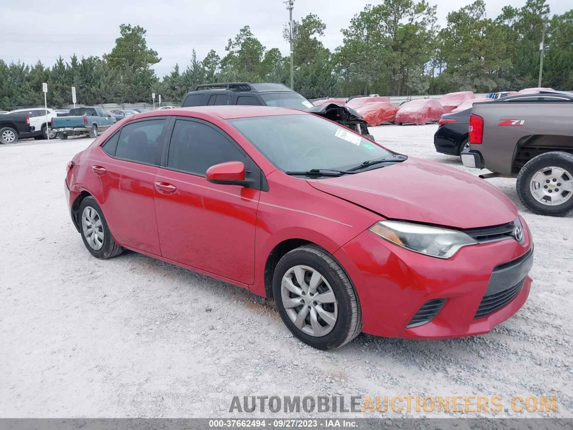 2T1BURHE4FC414401 TOYOTA COROLLA 2015