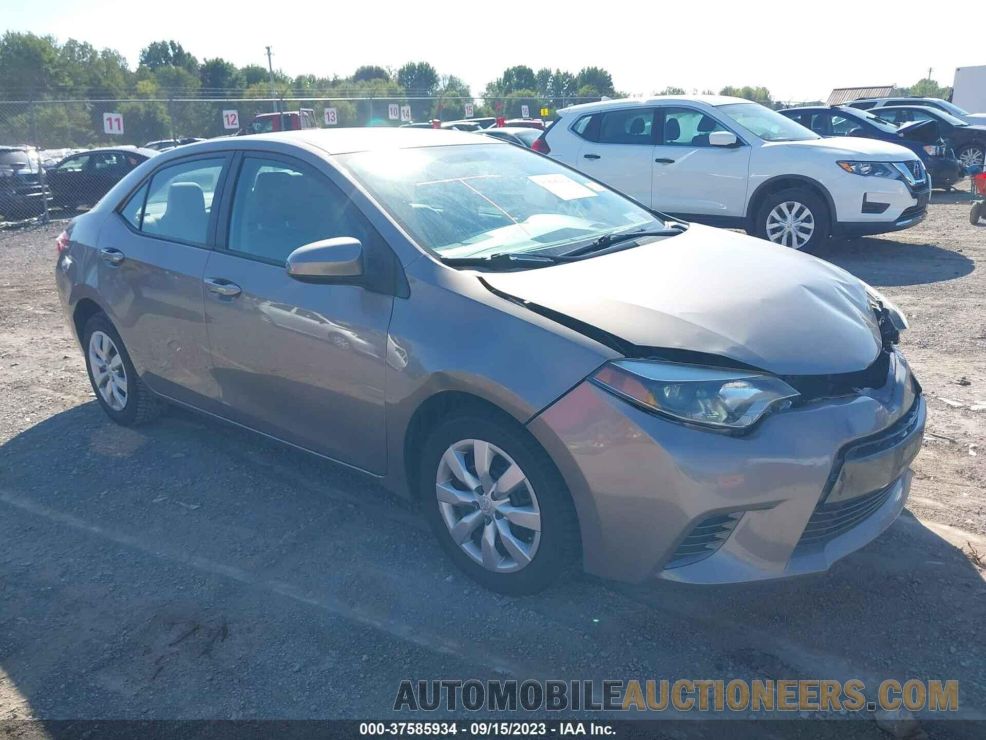 2T1BURHE4FC427150 TOYOTA COROLLA 2015