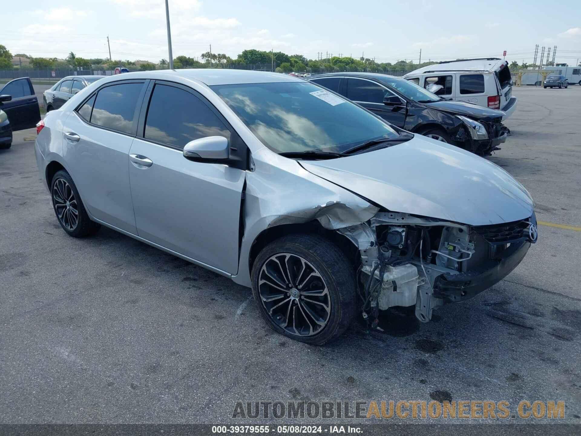 2T1BURHE4FC427584 TOYOTA COROLLA 2015