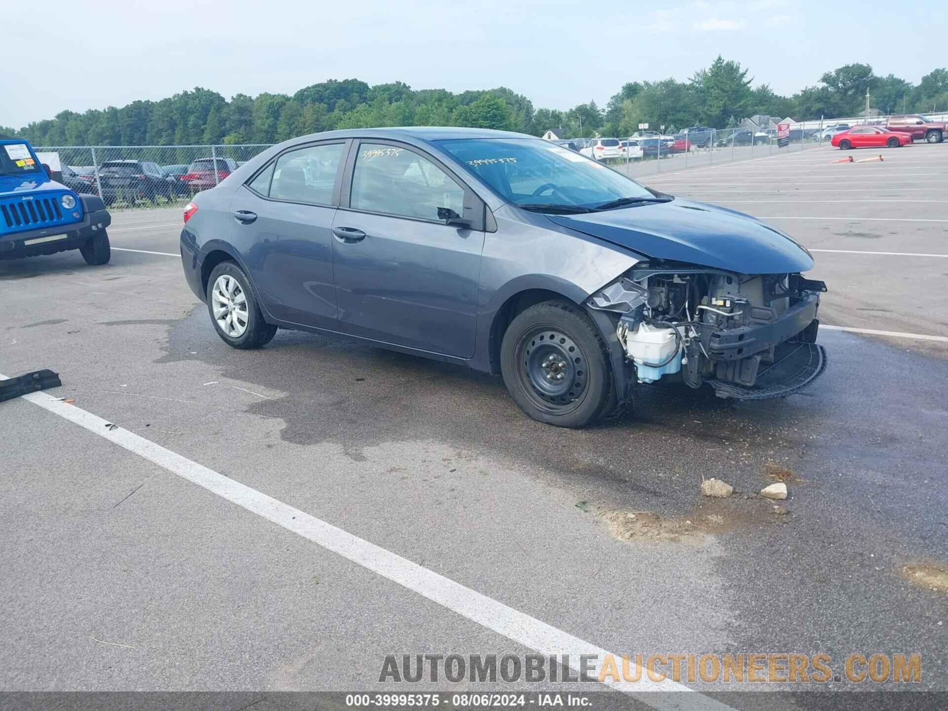 2T1BURHE4FC434244 TOYOTA COROLLA 2015