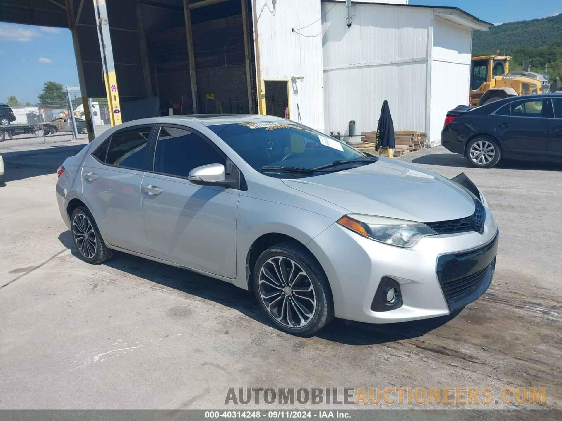 2T1BURHE4FC434986 TOYOTA COROLLA 2015