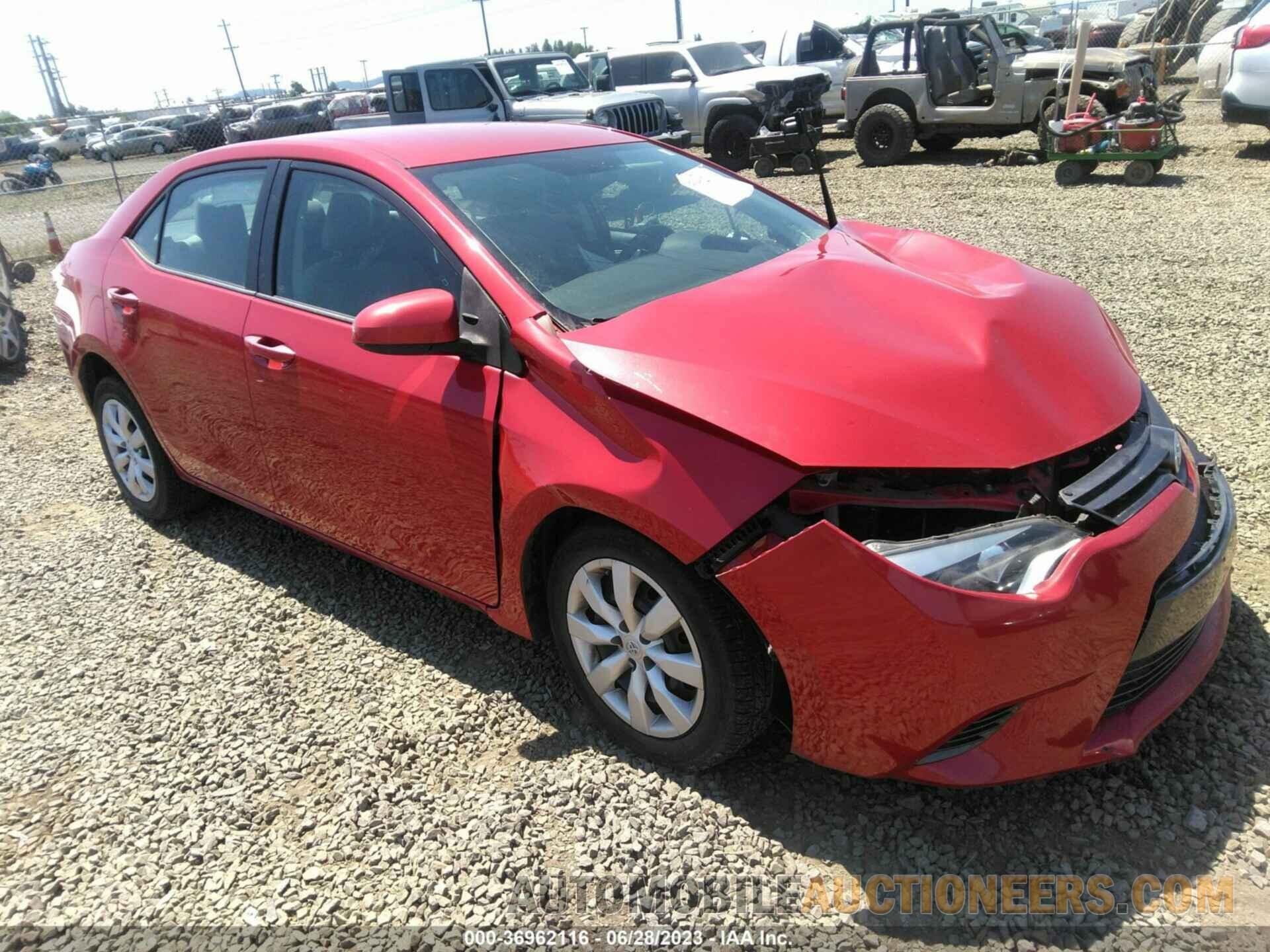 2T1BURHE4FC435460 TOYOTA COROLLA 2015