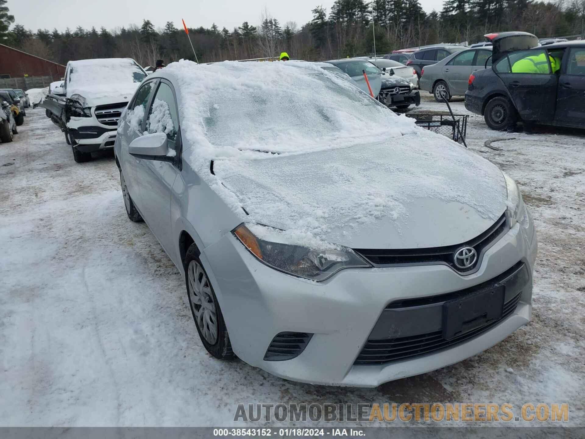 2T1BURHE4FC444322 TOYOTA COROLLA 2015