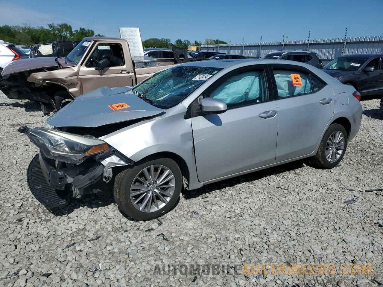 2T1BURHE4FC444806 TOYOTA COROLLA 2015