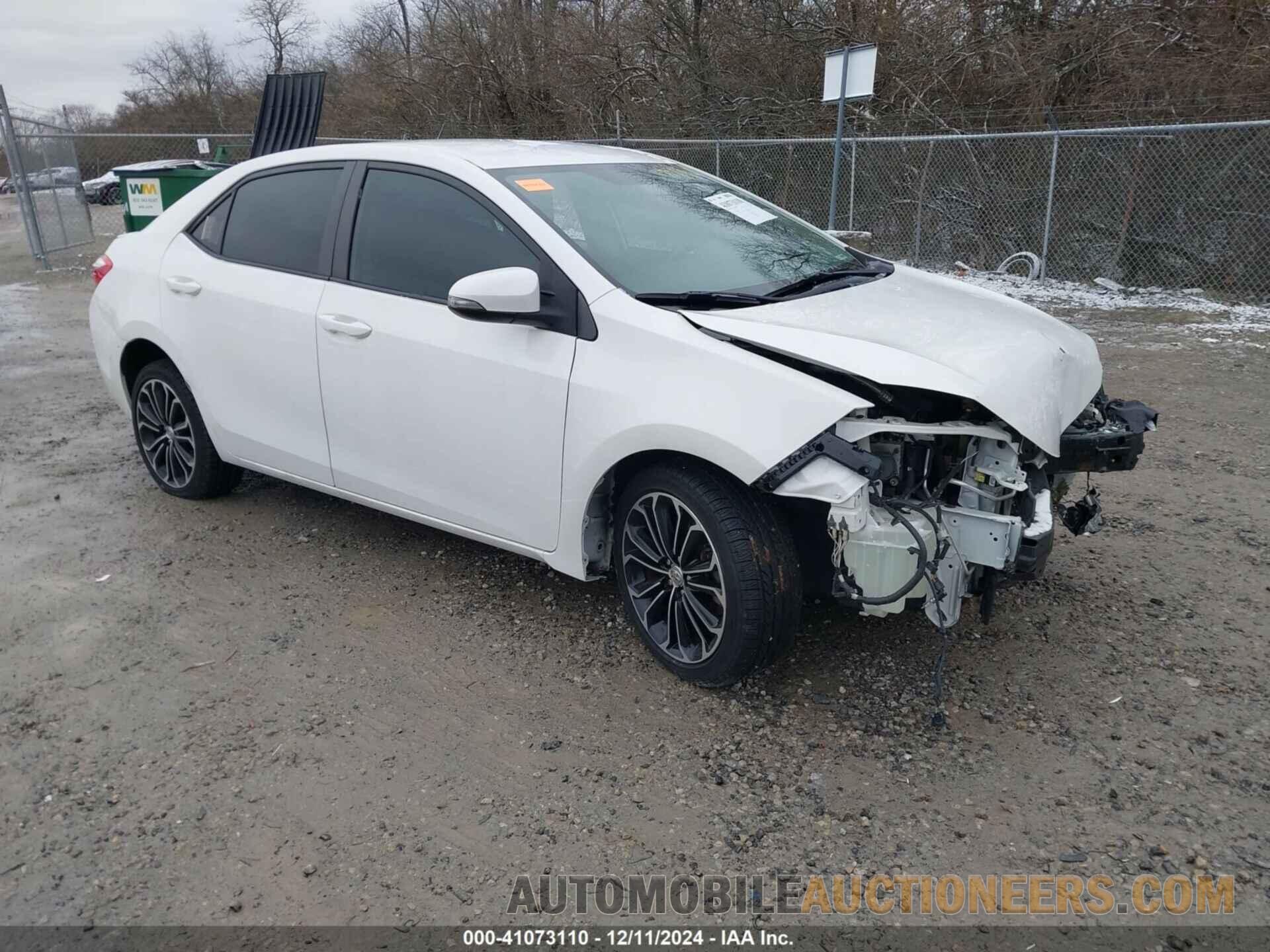 2T1BURHE4FC449164 TOYOTA COROLLA 2015