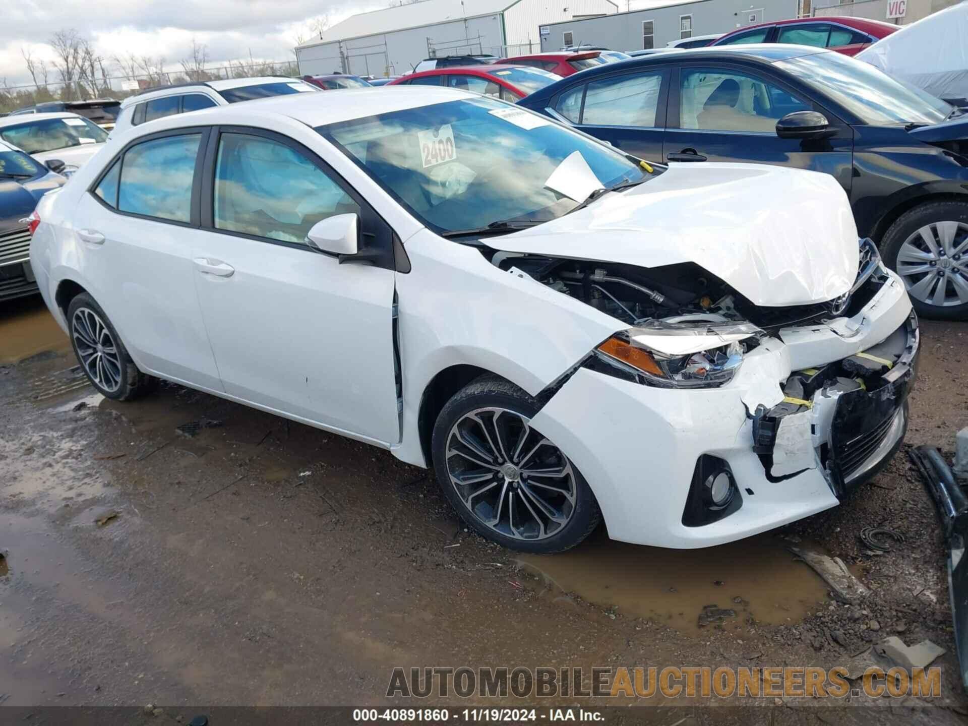 2T1BURHE4FC459001 TOYOTA COROLLA 2015