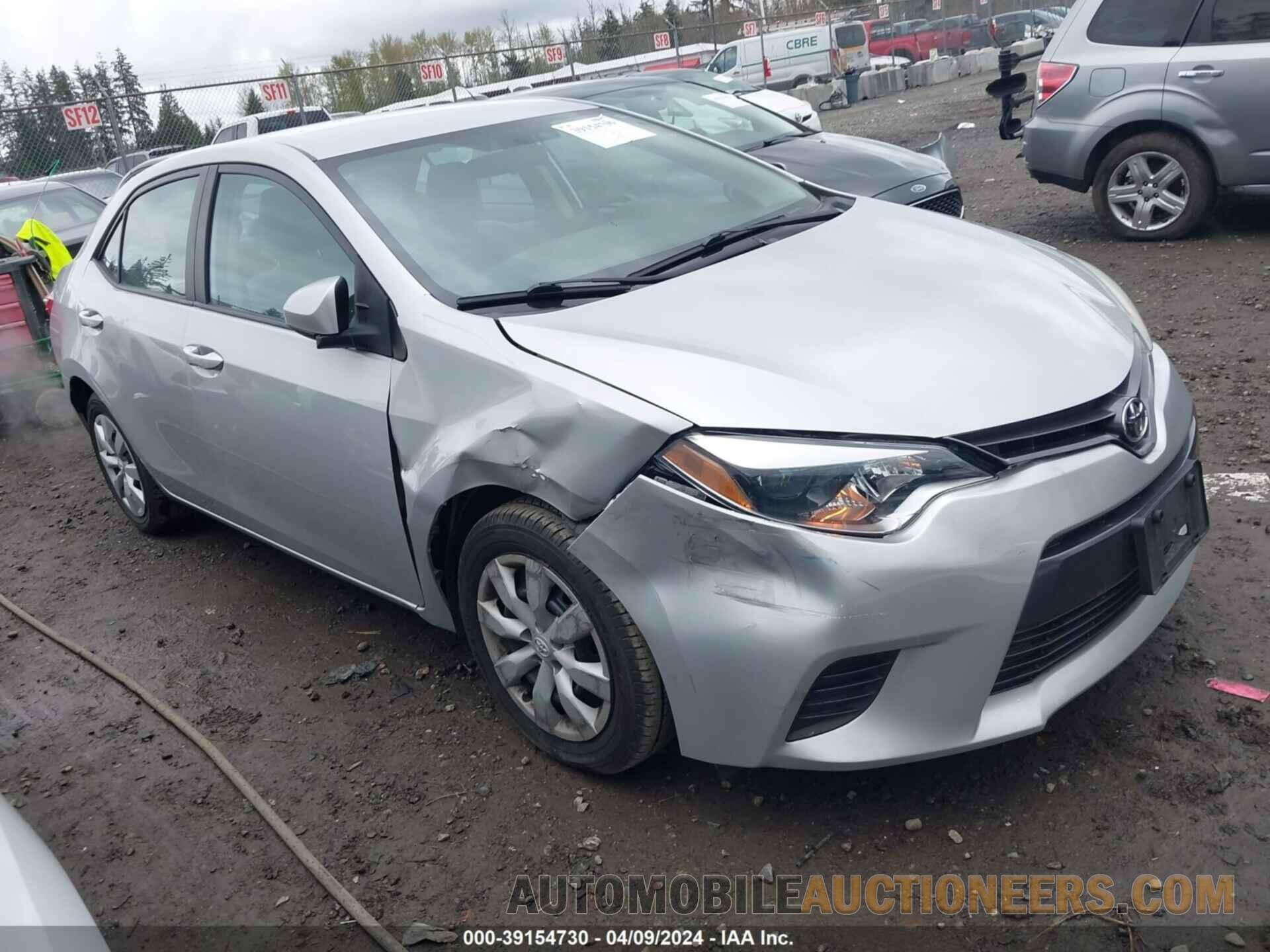 2T1BURHE4FC465347 TOYOTA COROLLA 2015