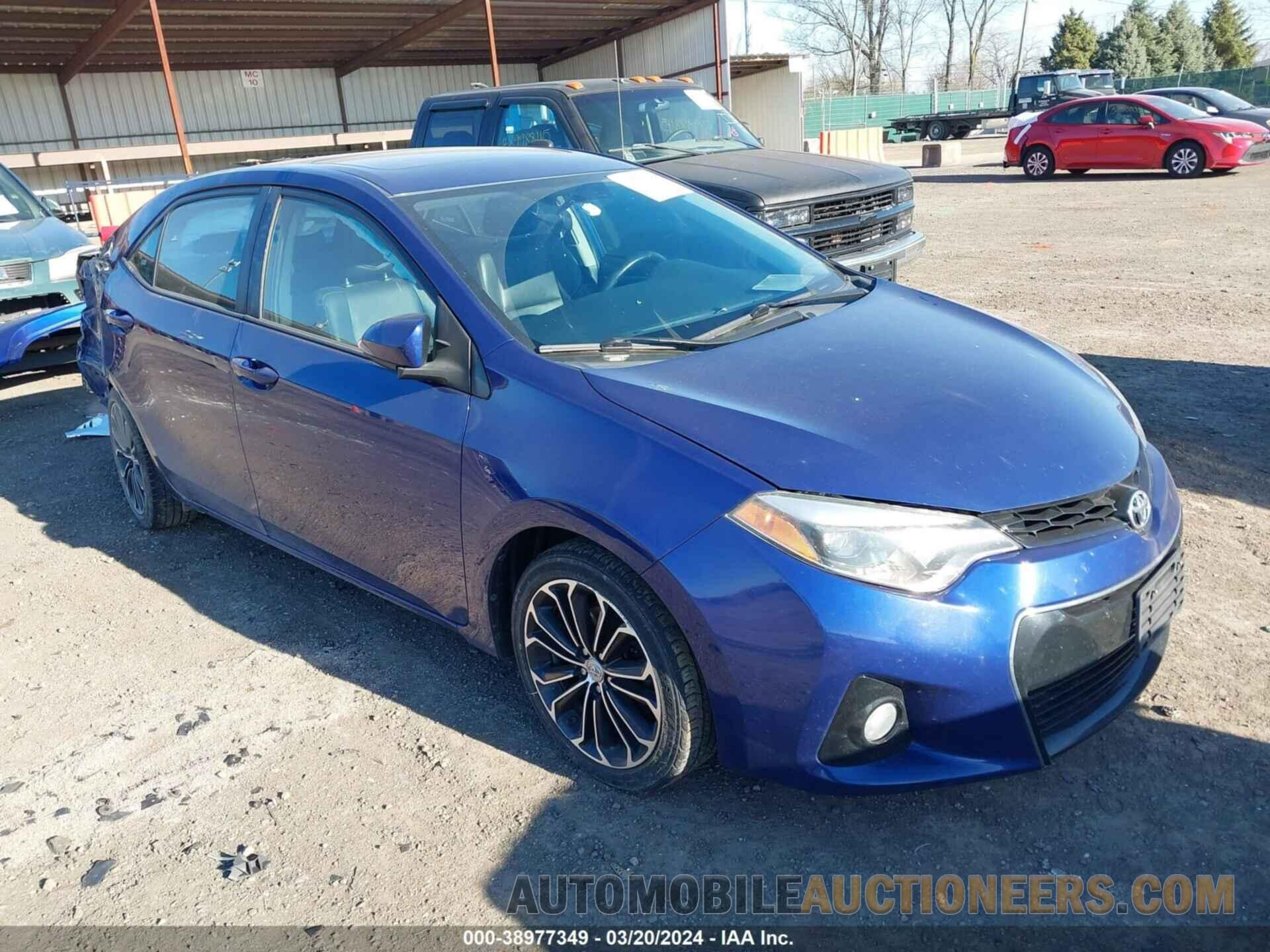 2T1BURHE4FC472346 TOYOTA COROLLA 2015