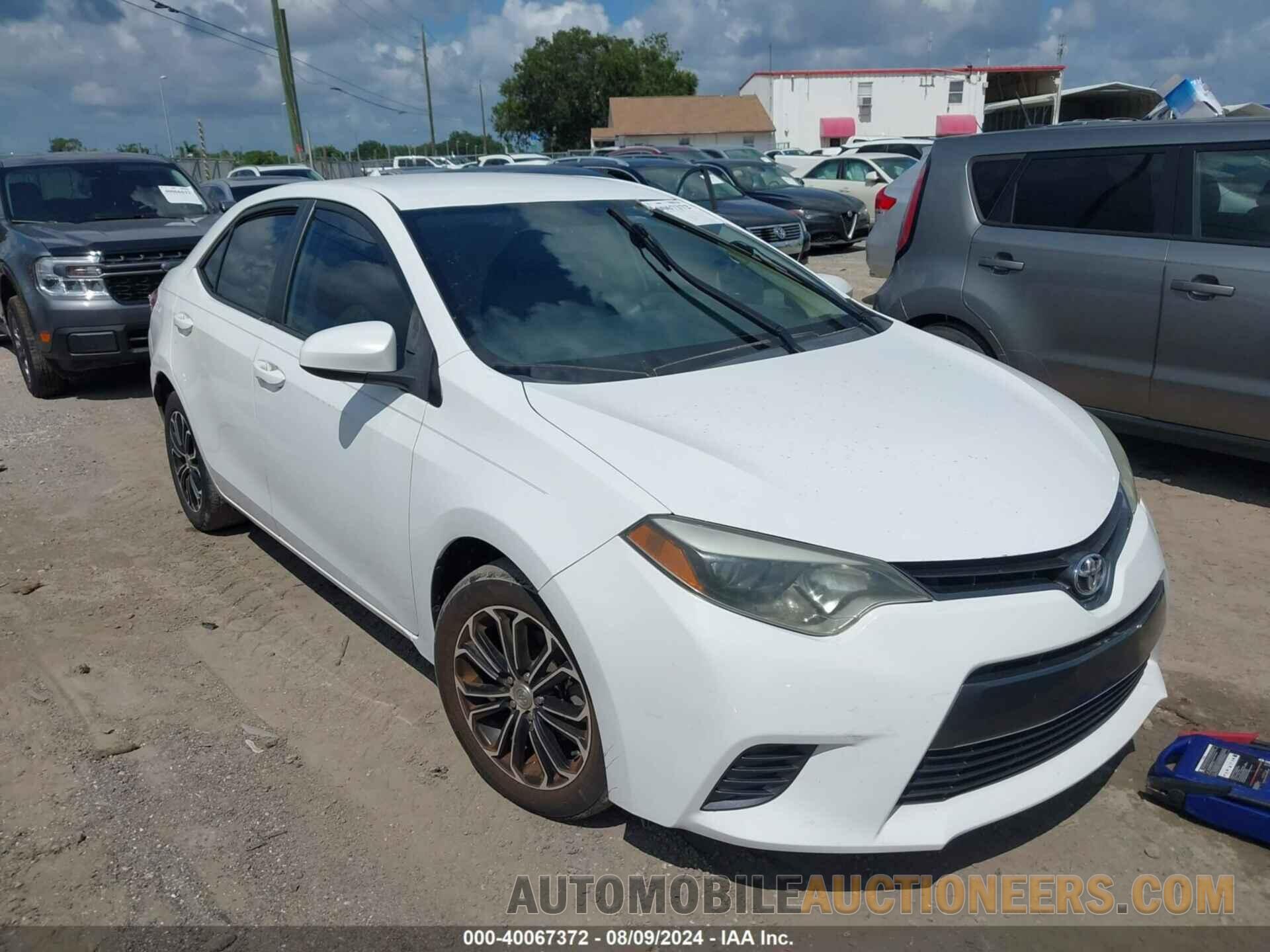 2T1BURHE4GC494137 TOYOTA COROLLA 2016