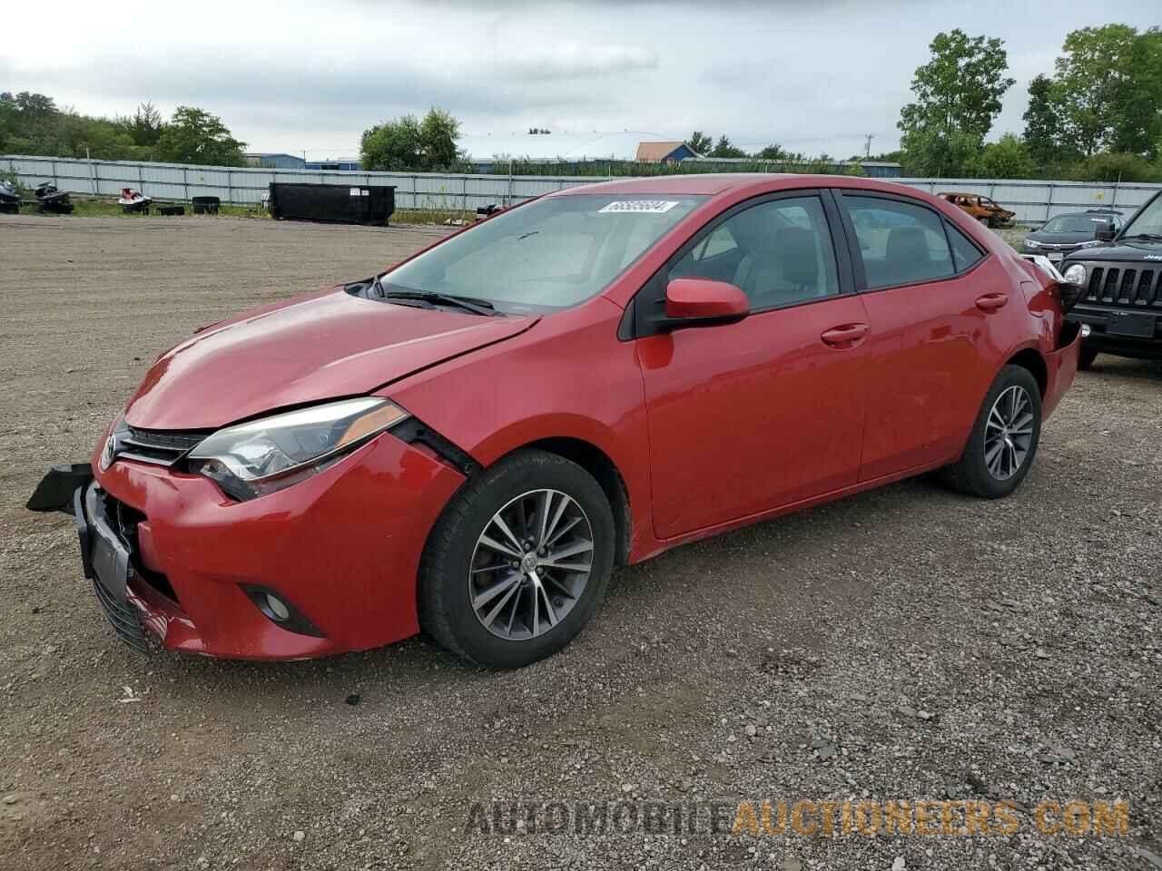 2T1BURHE4GC499497 TOYOTA COROLLA 2016