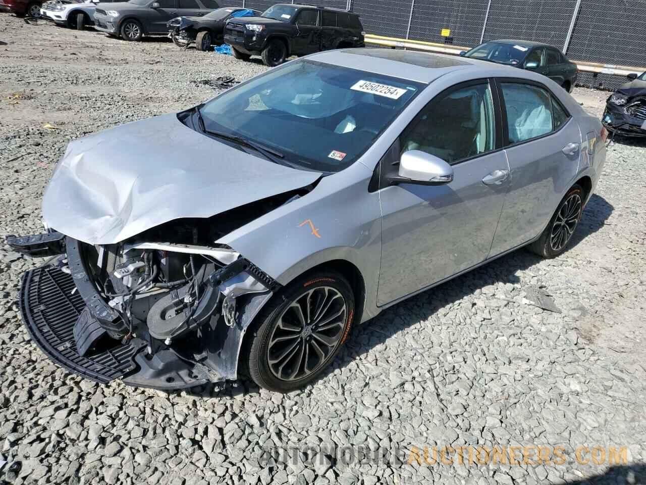 2T1BURHE4GC509087 TOYOTA COROLLA 2016