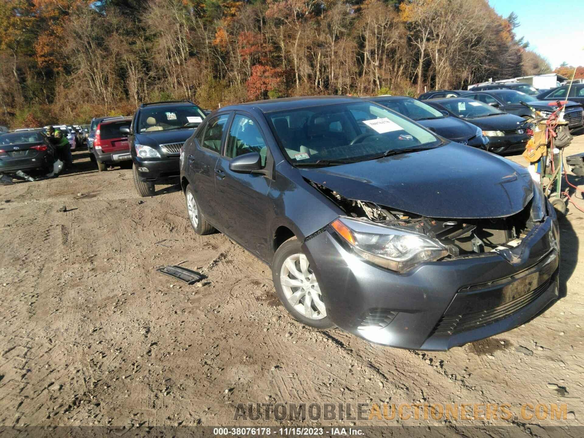 2T1BURHE4GC509753 TOYOTA COROLLA 2016