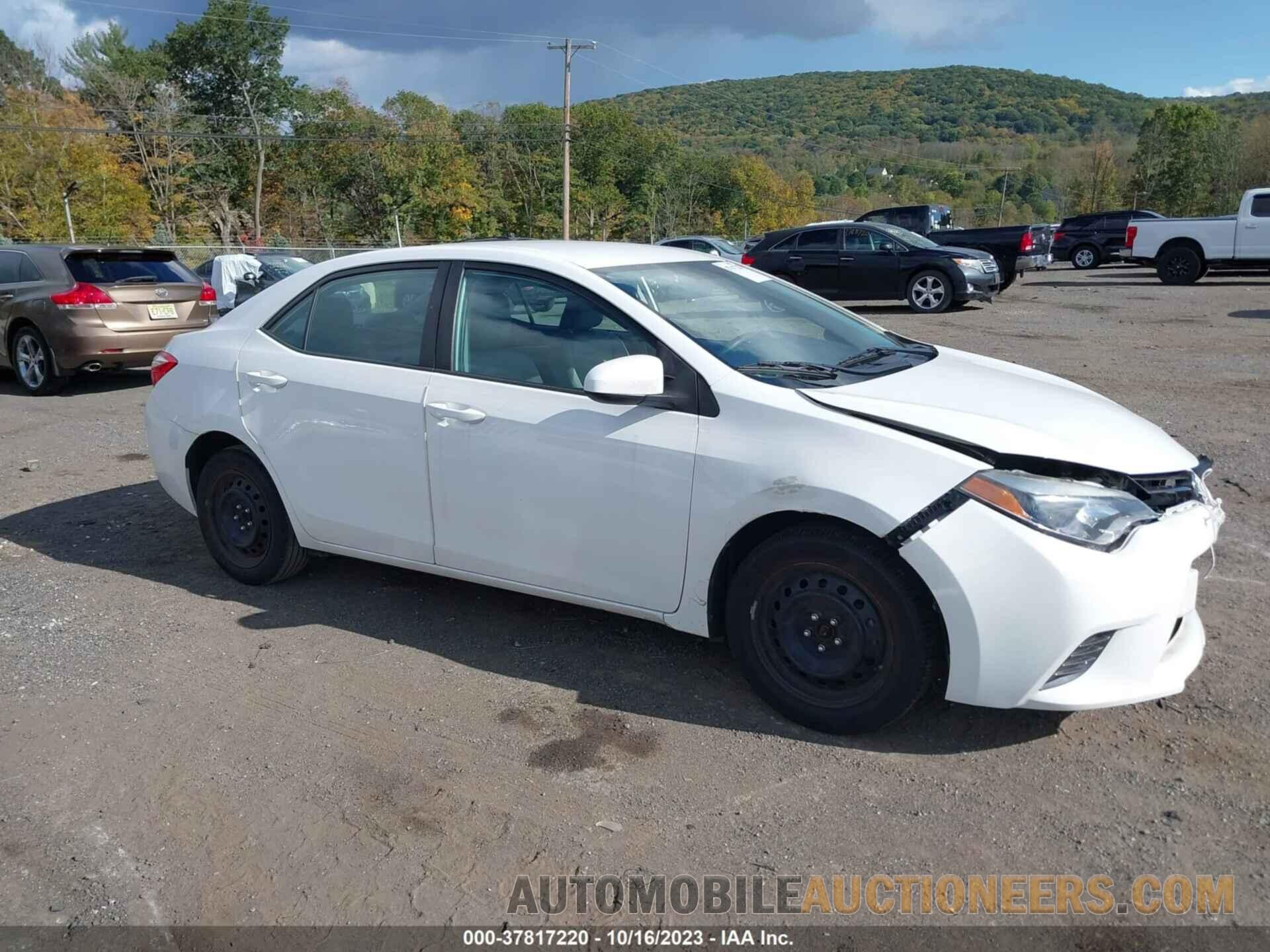 2T1BURHE4GC516346 TOYOTA COROLLA 2016