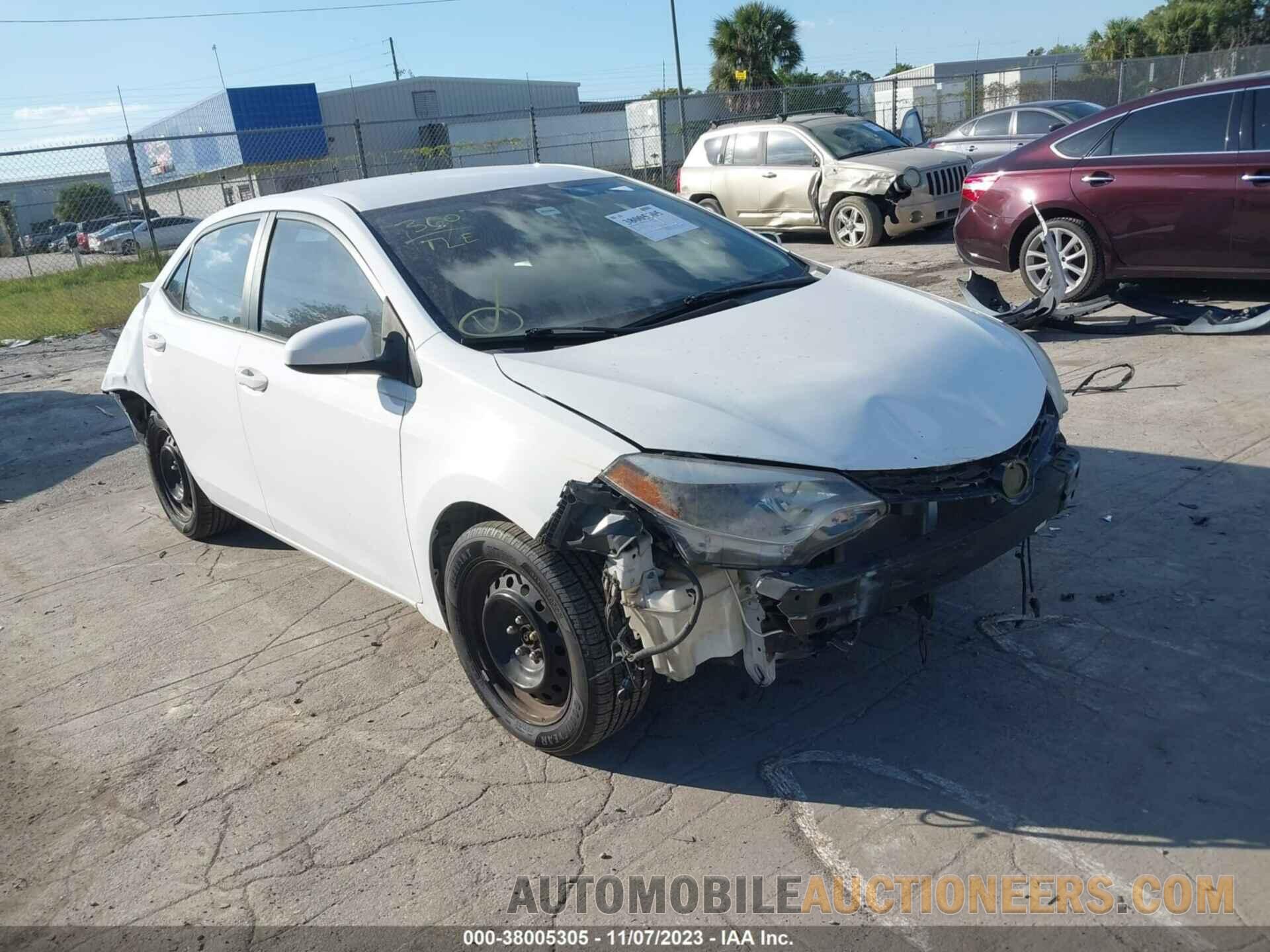 2T1BURHE4GC534507 TOYOTA COROLLA 2016