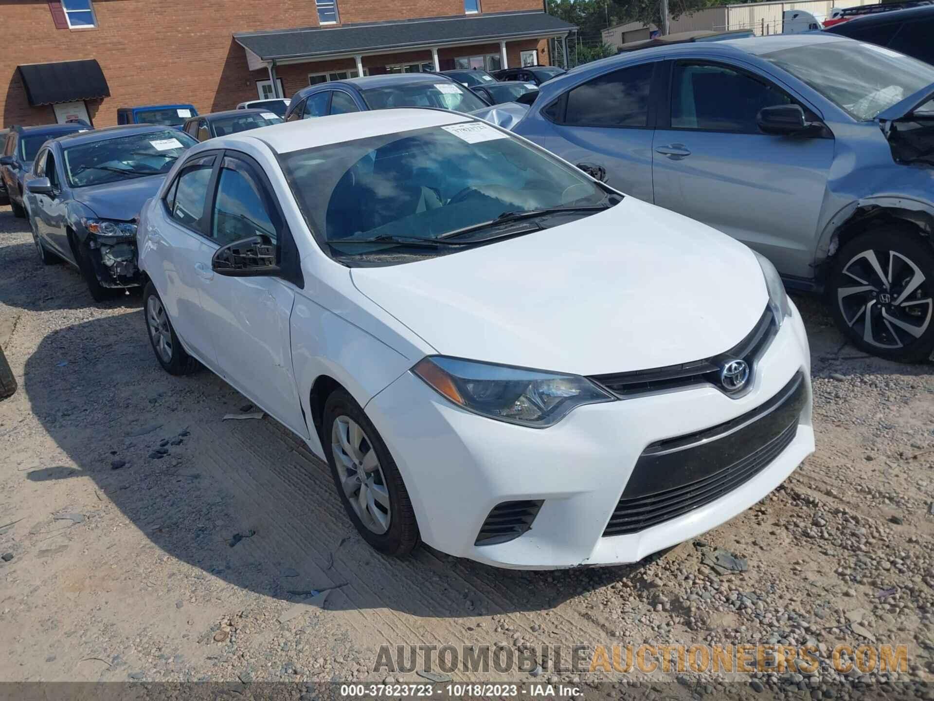 2T1BURHE4GC535429 TOYOTA COROLLA 2016