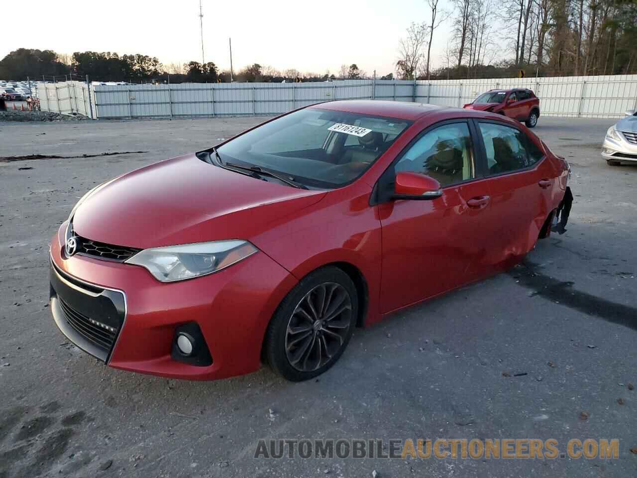 2T1BURHE4GC537200 TOYOTA COROLLA 2016