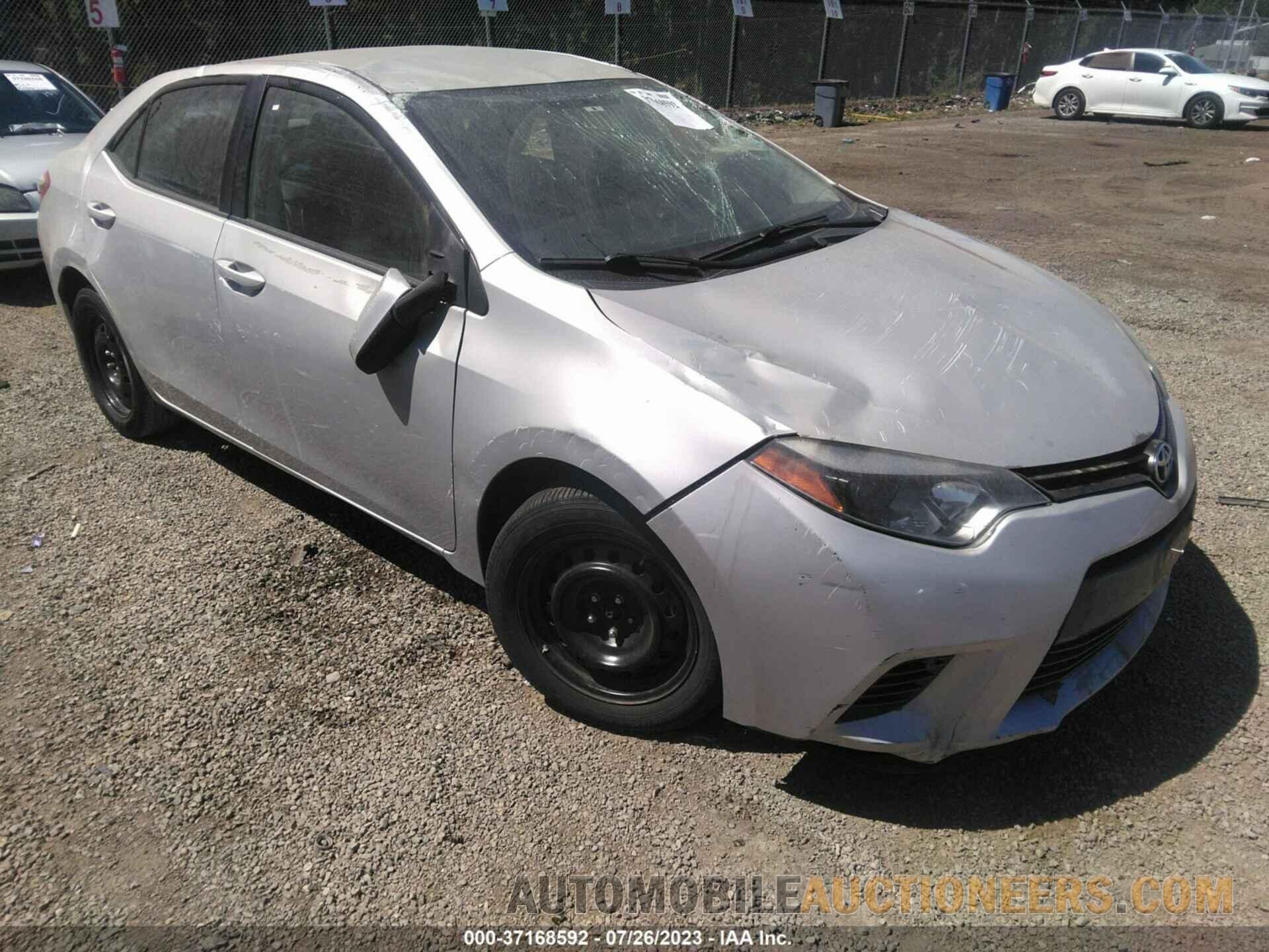 2T1BURHE4GC539268 TOYOTA COROLLA 2016