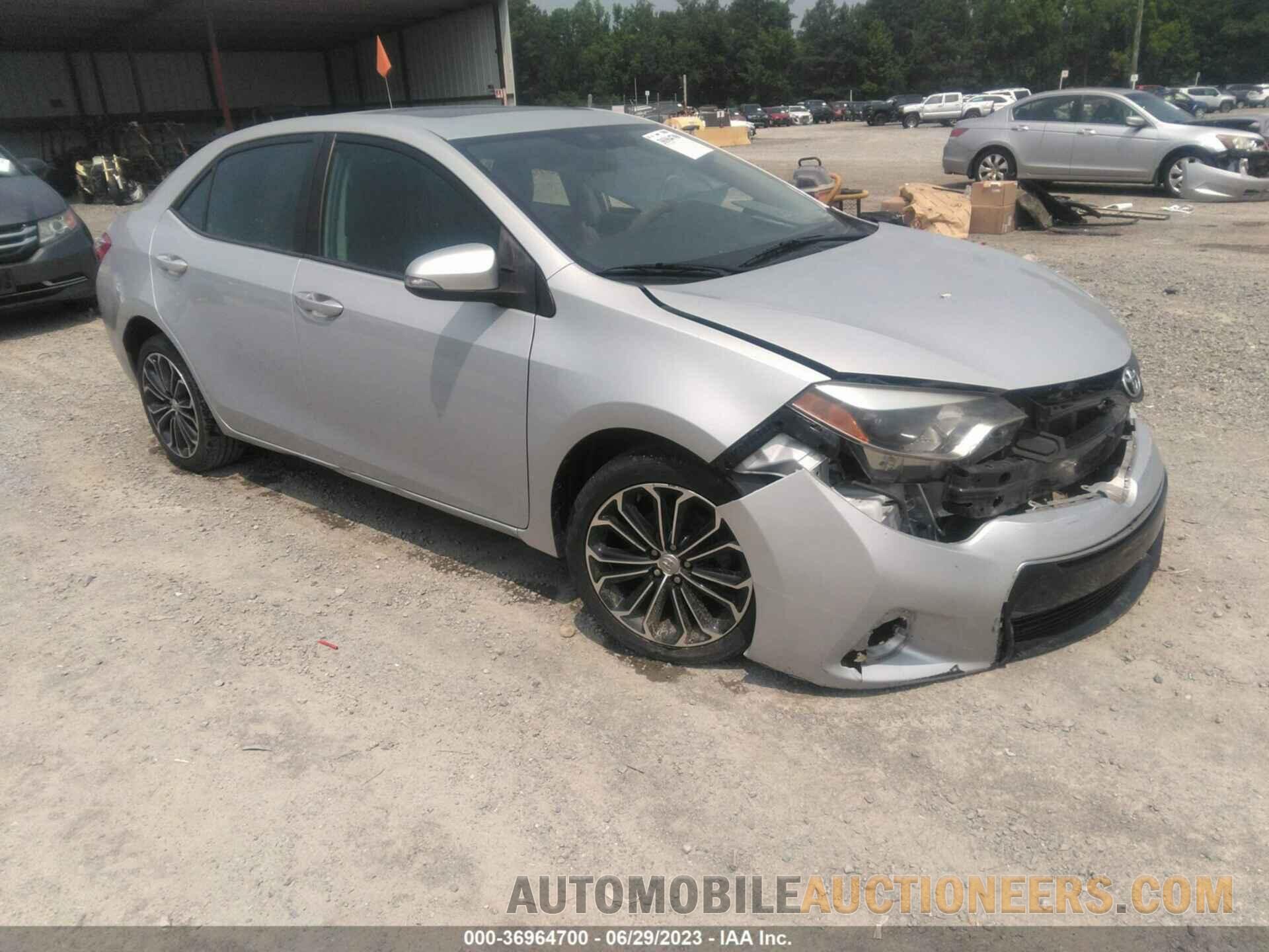 2T1BURHE4GC556460 TOYOTA COROLLA 2016