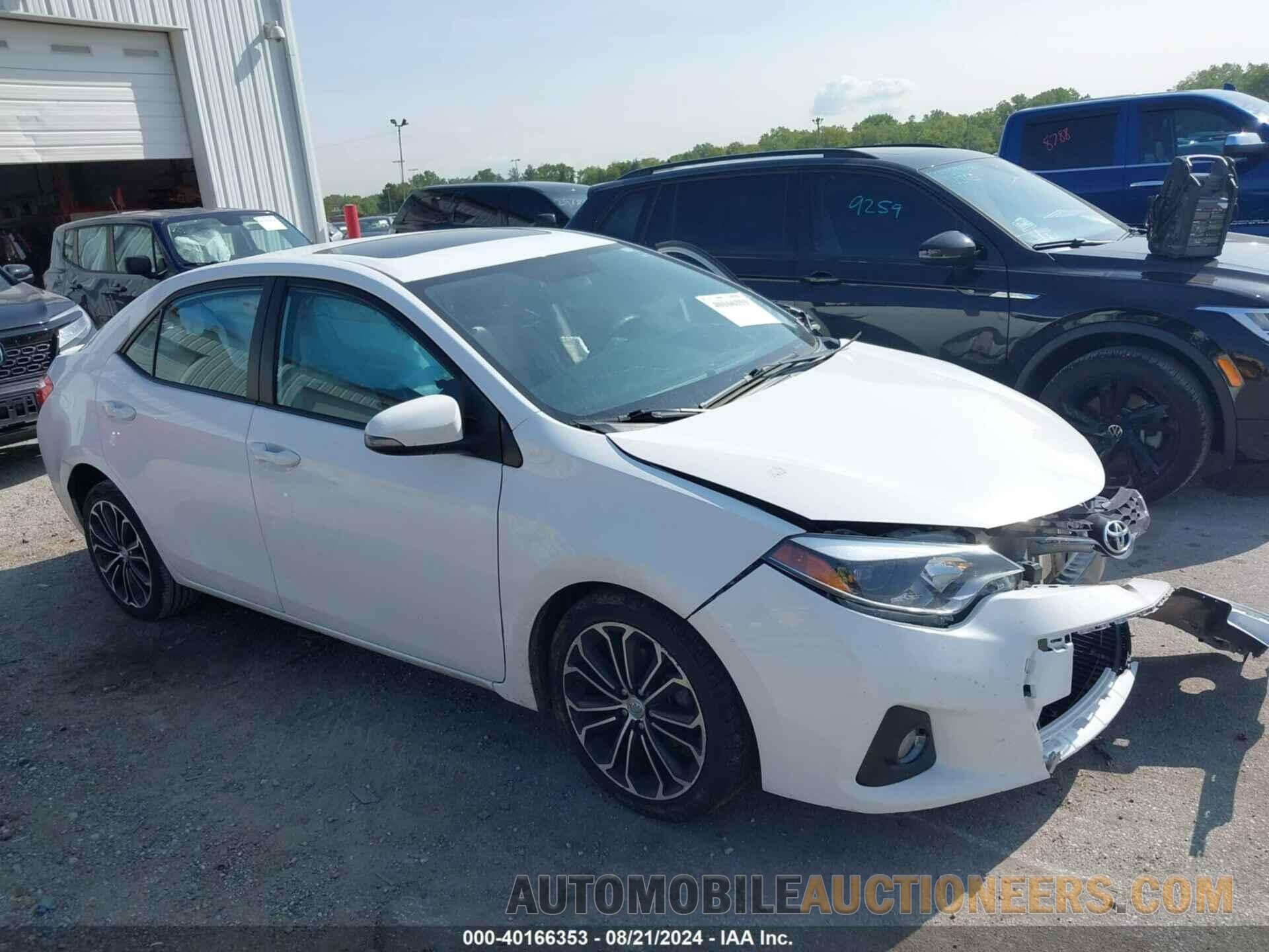 2T1BURHE4GC557897 TOYOTA COROLLA 2016