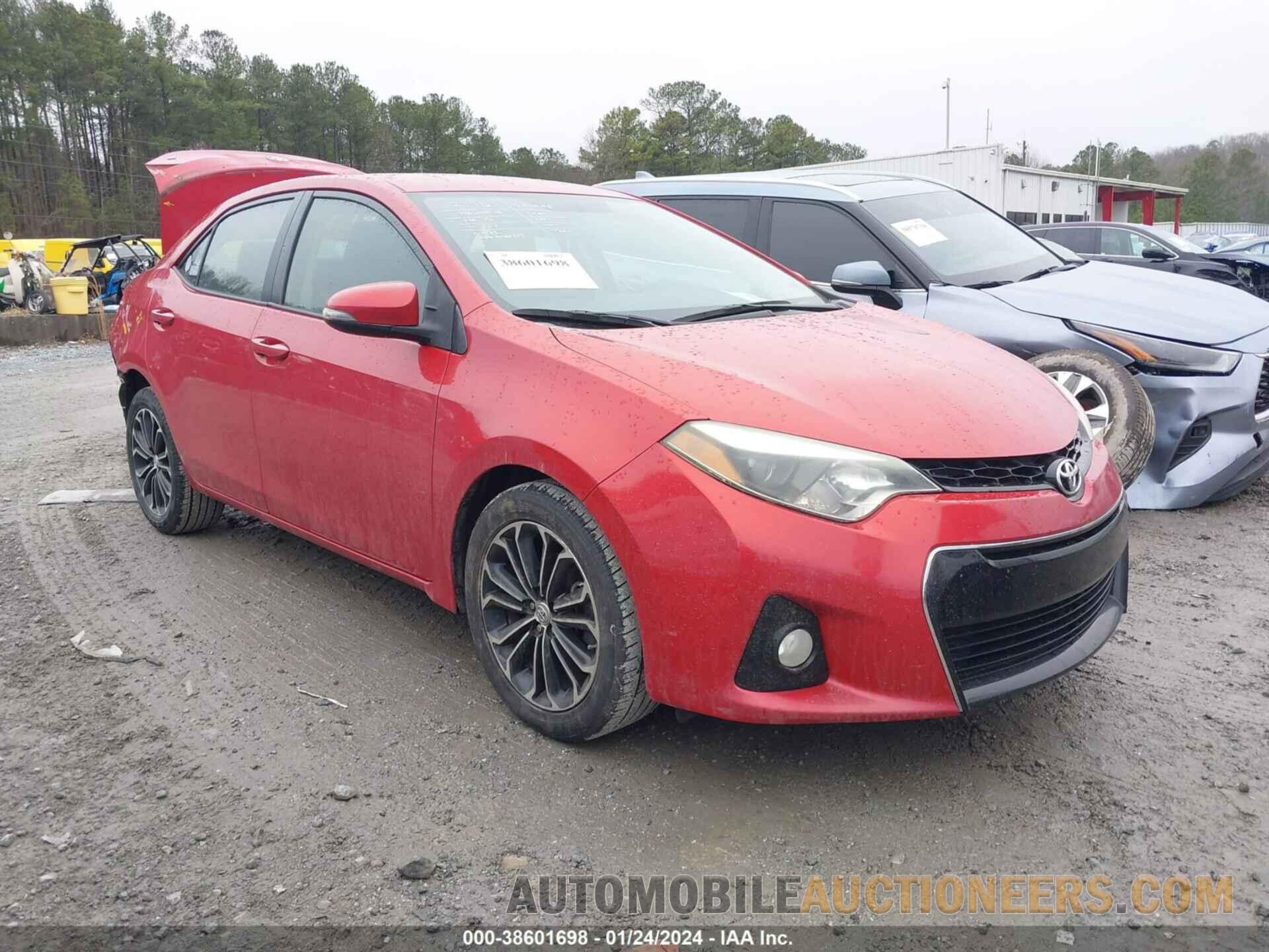 2T1BURHE4GC569547 TOYOTA COROLLA 2016