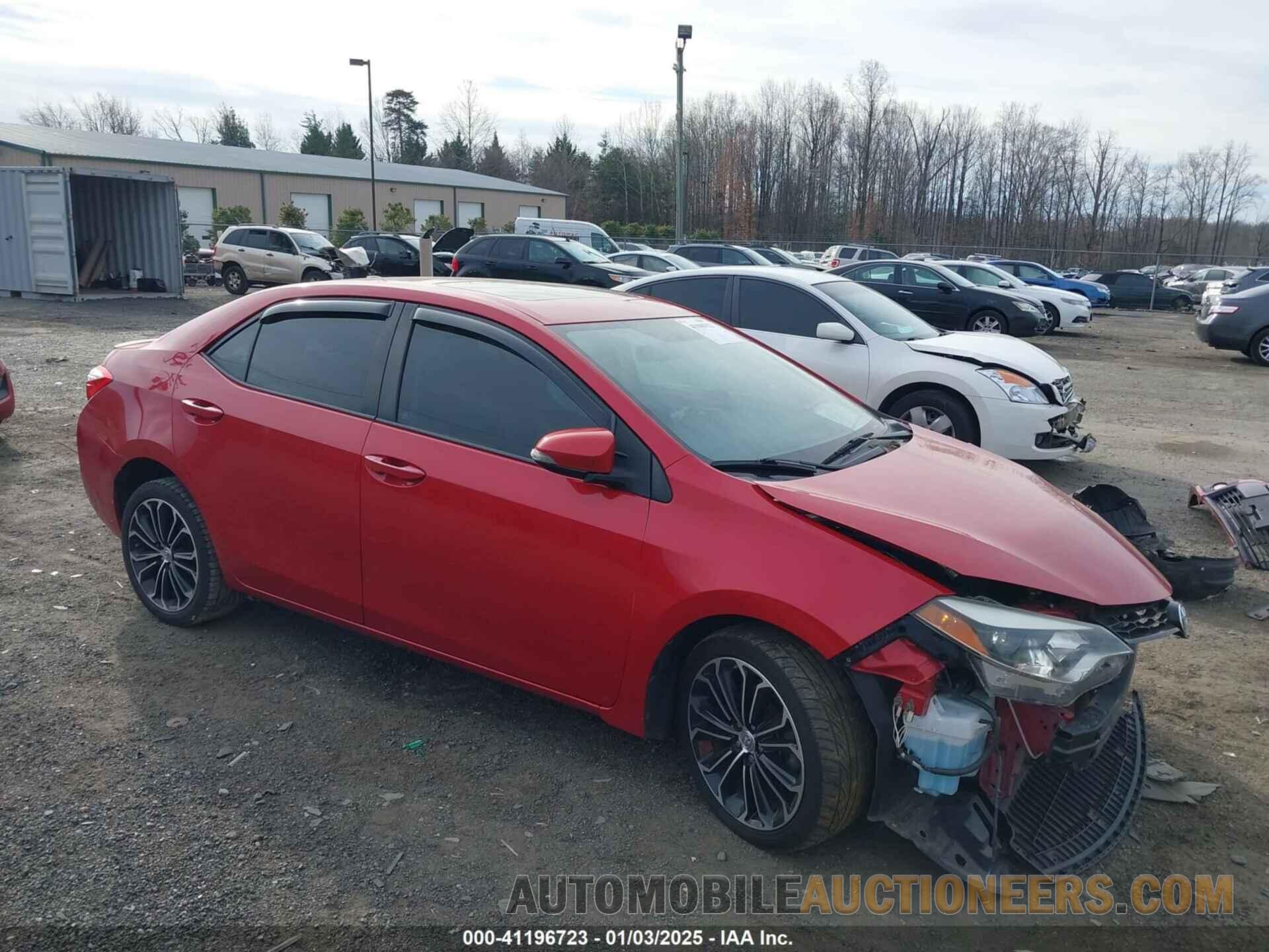 2T1BURHE4GC606595 TOYOTA COROLLA 2016