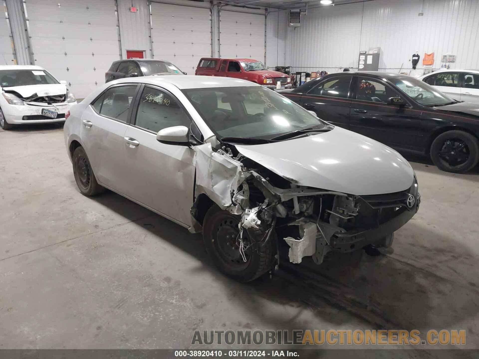 2T1BURHE4GC611389 TOYOTA COROLLA 2016