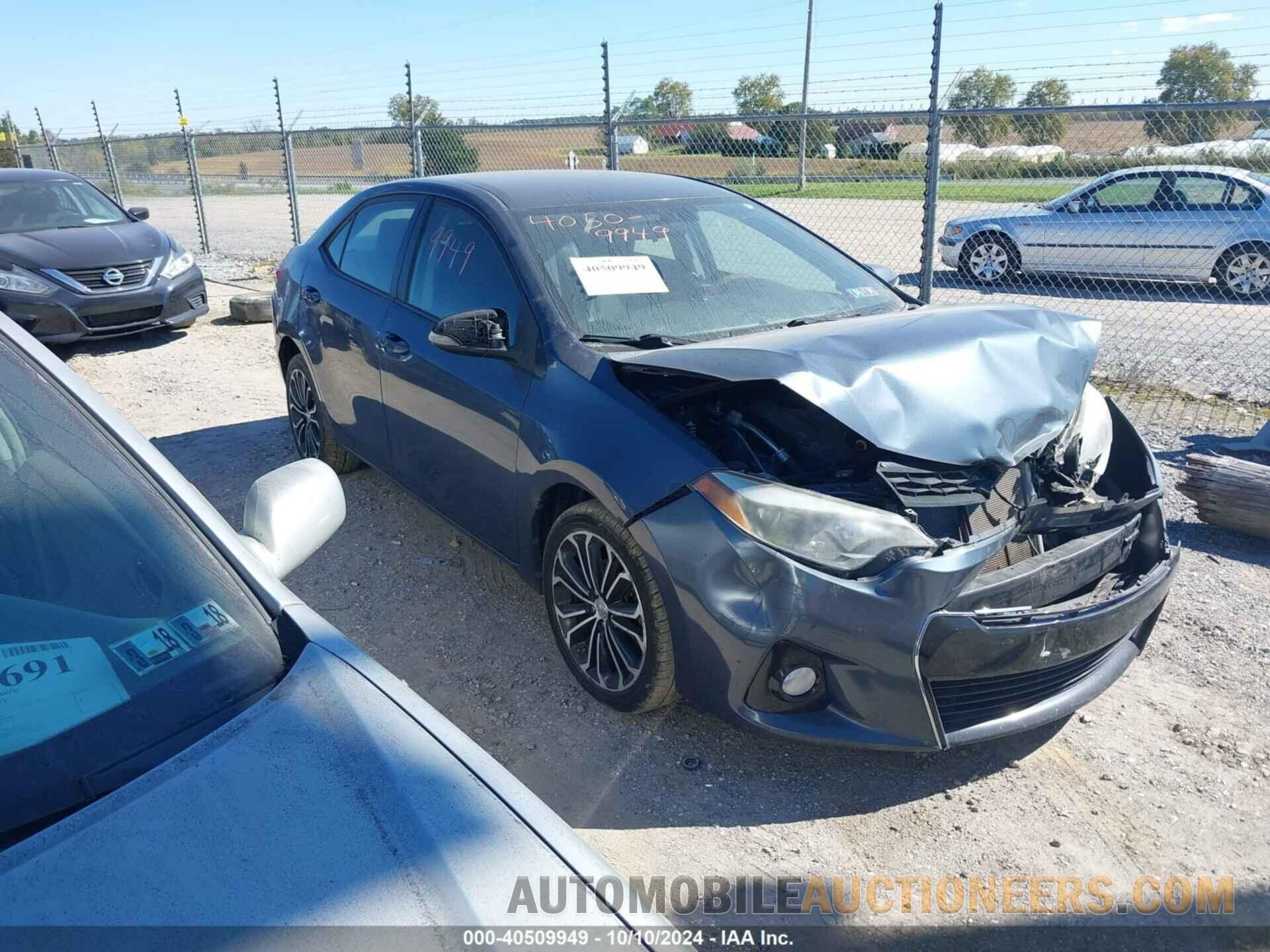 2T1BURHE4GC620206 TOYOTA COROLLA 2016