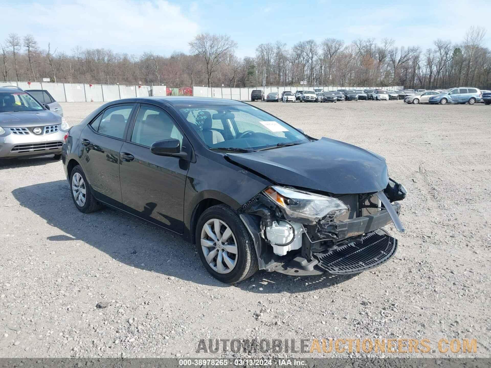 2T1BURHE4GC622747 TOYOTA COROLLA 2016