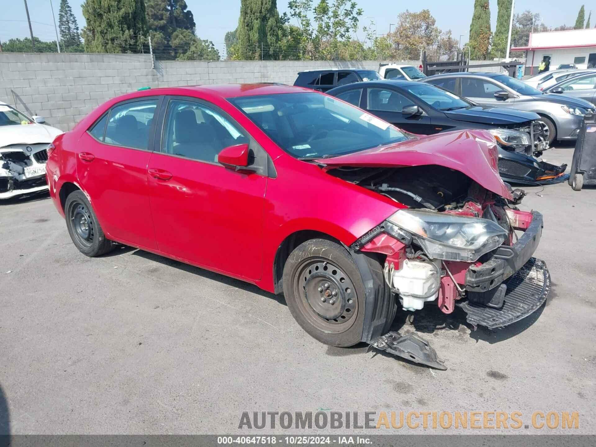 2T1BURHE4GC661466 TOYOTA COROLLA 2016