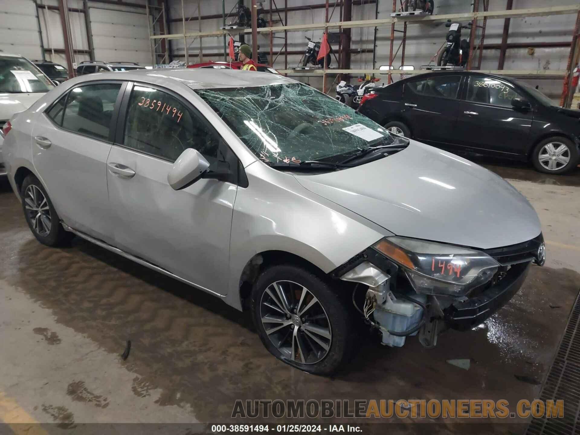 2T1BURHE4GC666537 TOYOTA COROLLA 2016