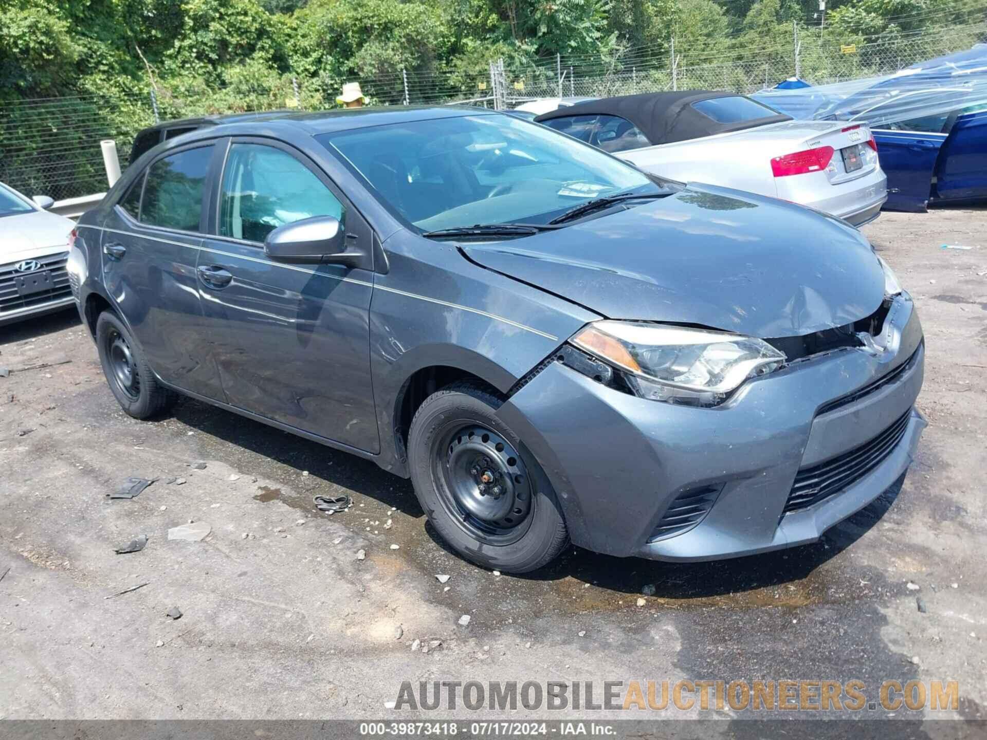 2T1BURHE4GC714280 TOYOTA COROLLA 2016