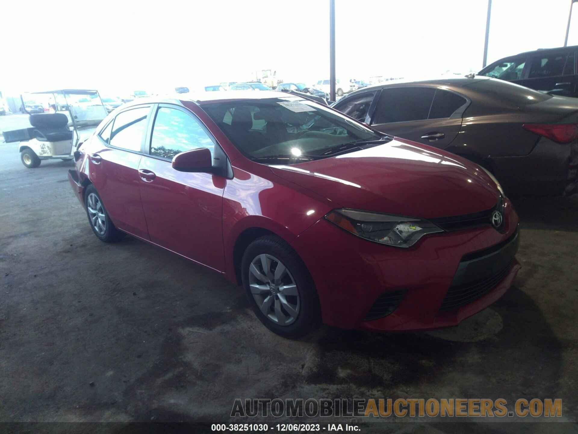 2T1BURHE4GC734626 TOYOTA COROLLA 2016